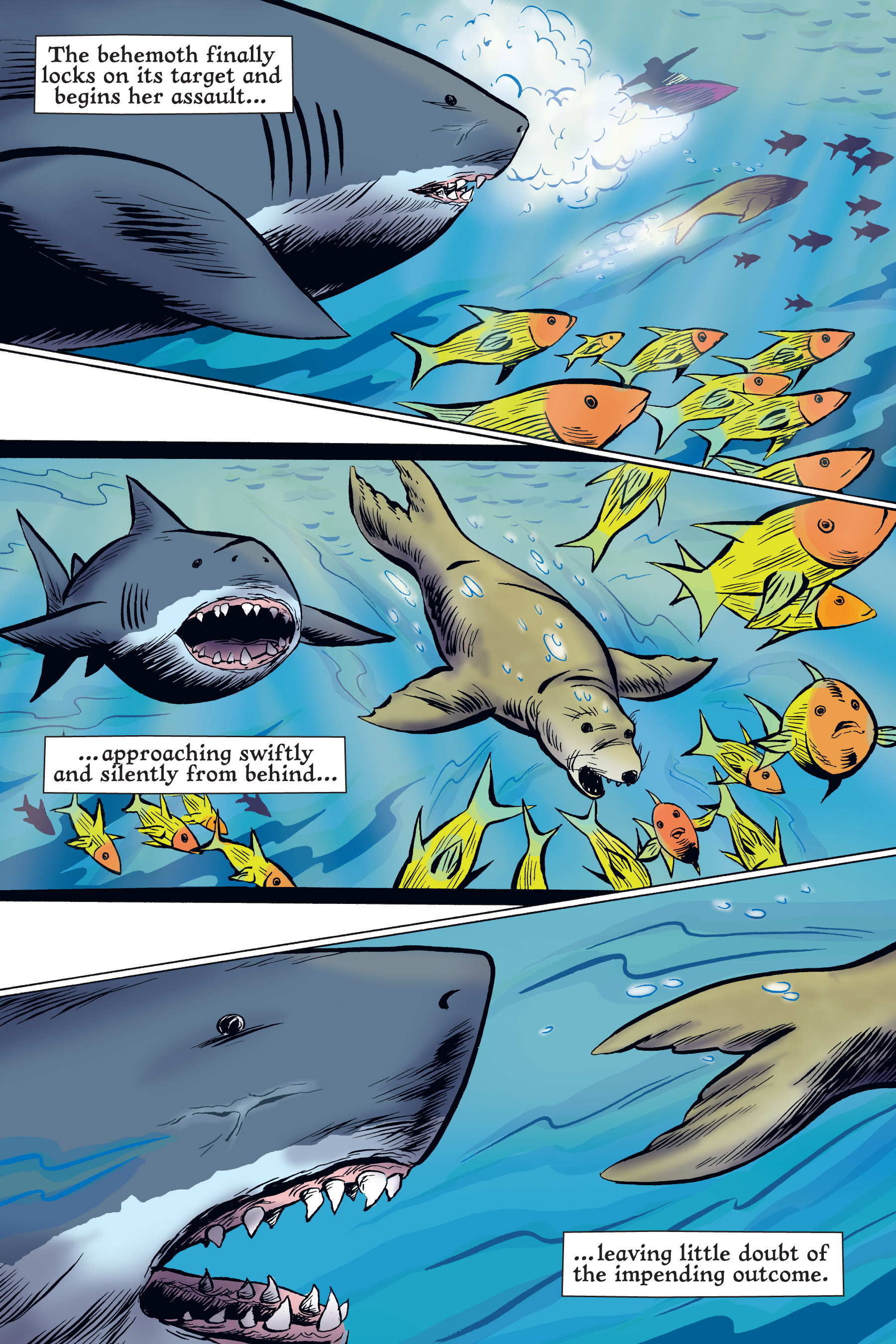 Read online Xoc: Journey of a Great White comic -  Issue # TPB - 107