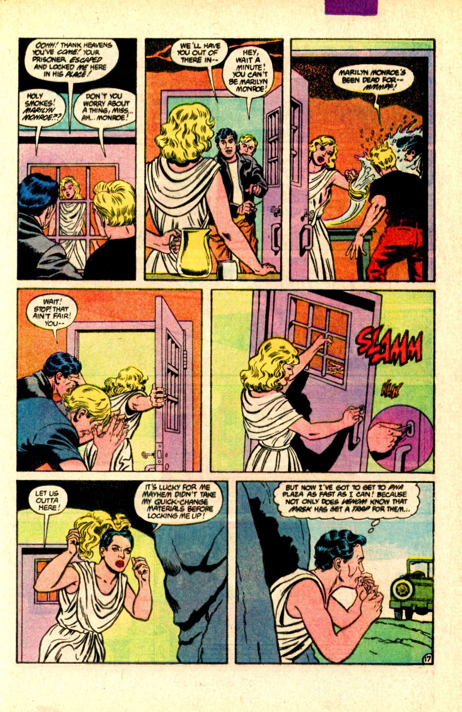 Read online MASK (1987) comic -  Issue #2 - 25