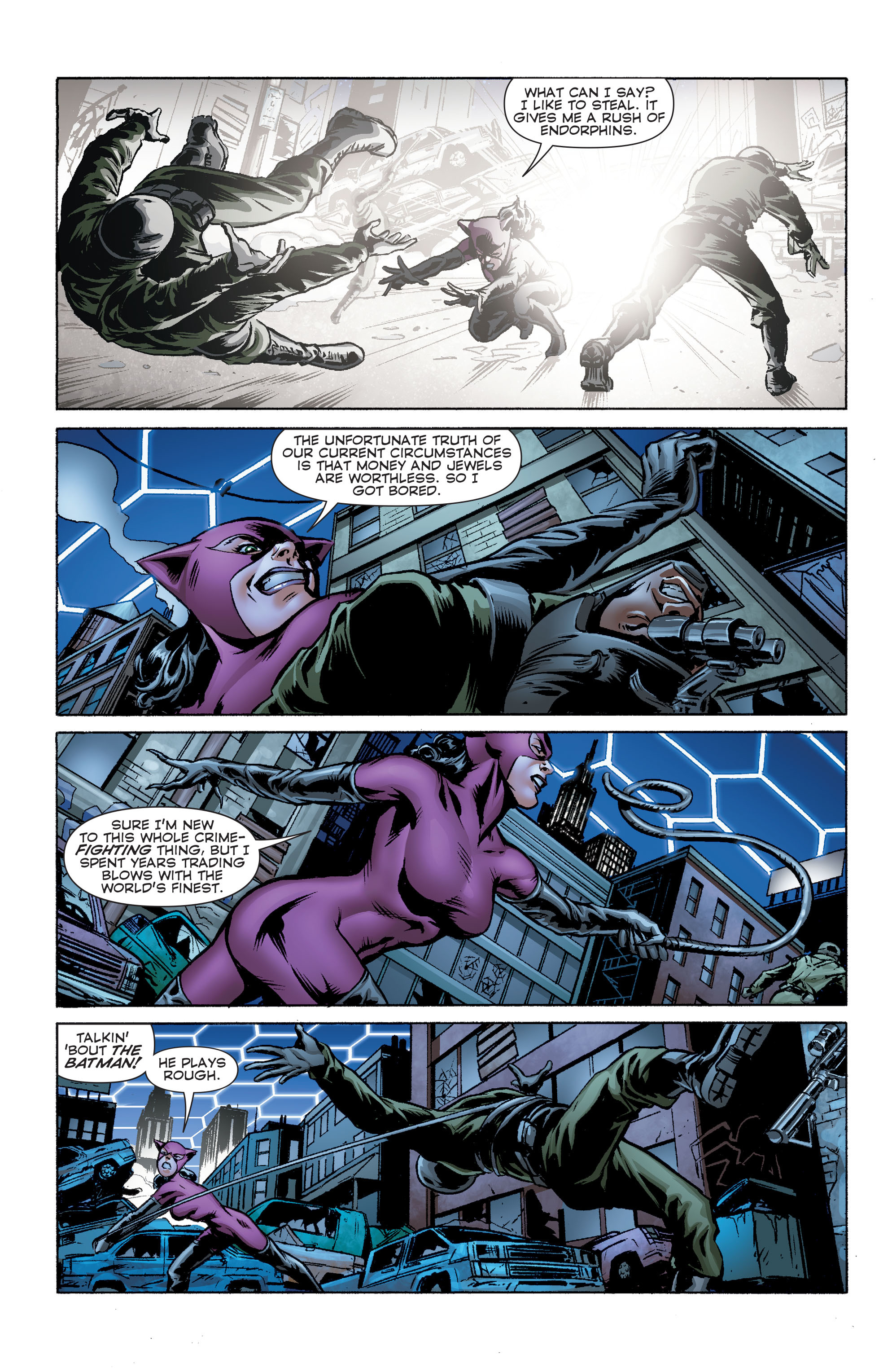 Read online Convergence Catwoman comic -  Issue #1 - 9