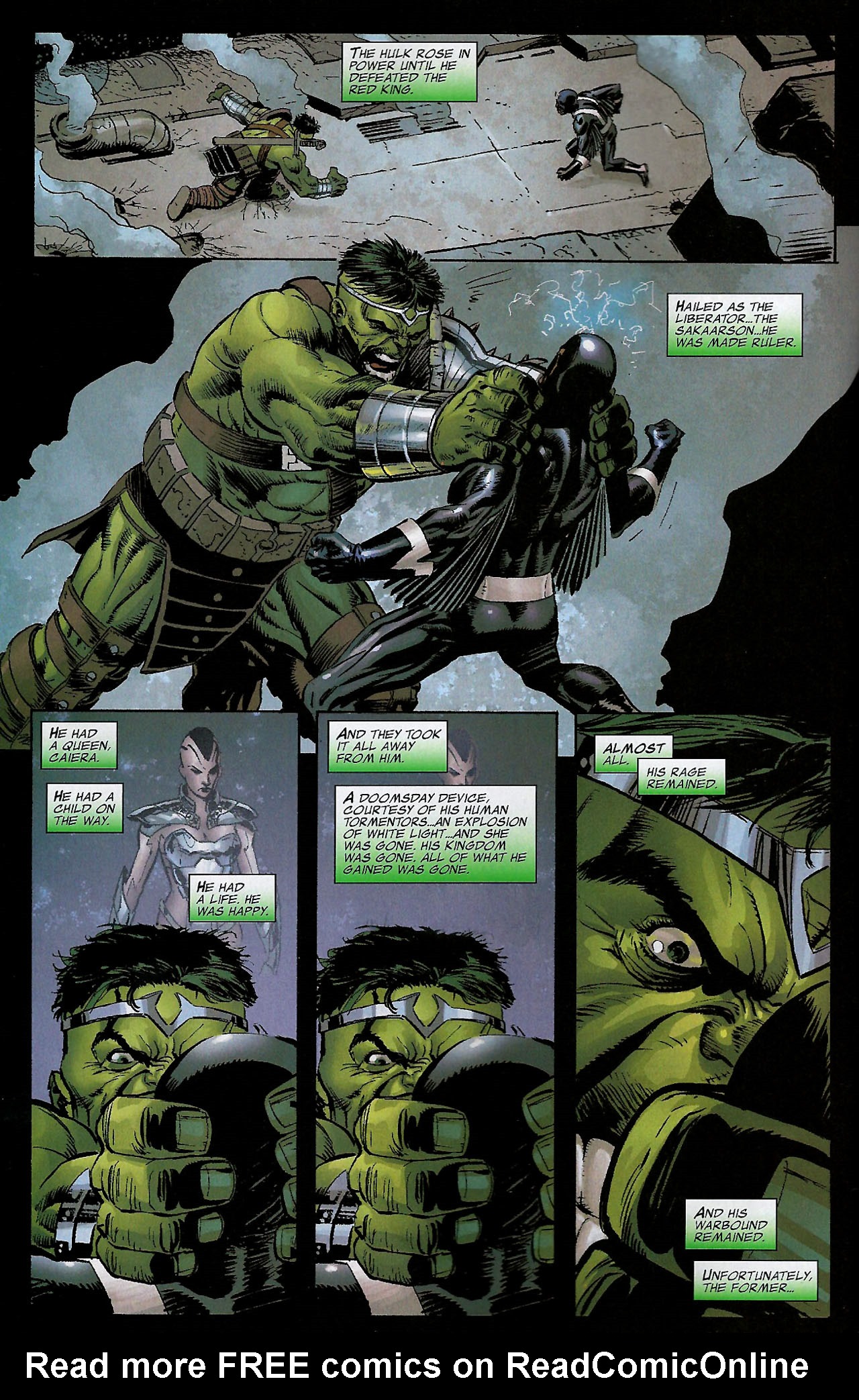 Read online World War Hulk Prologue: World Breaker comic -  Issue # Full - 7