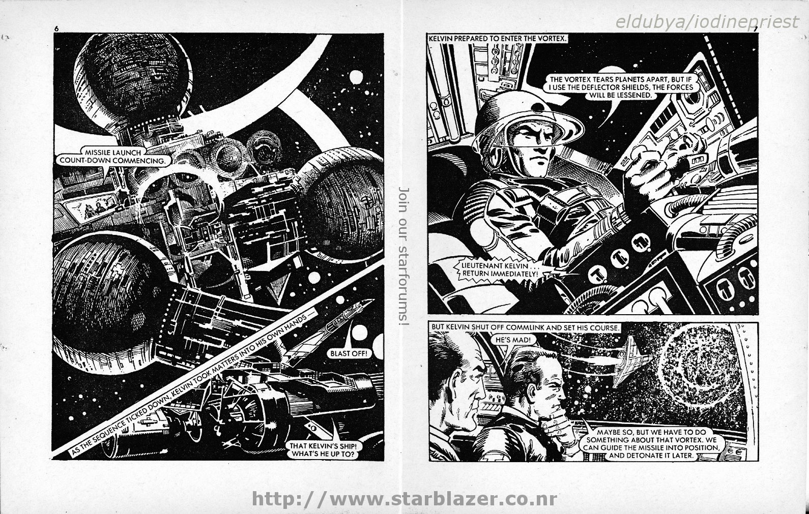 Read online Starblazer comic -  Issue #123 - 5
