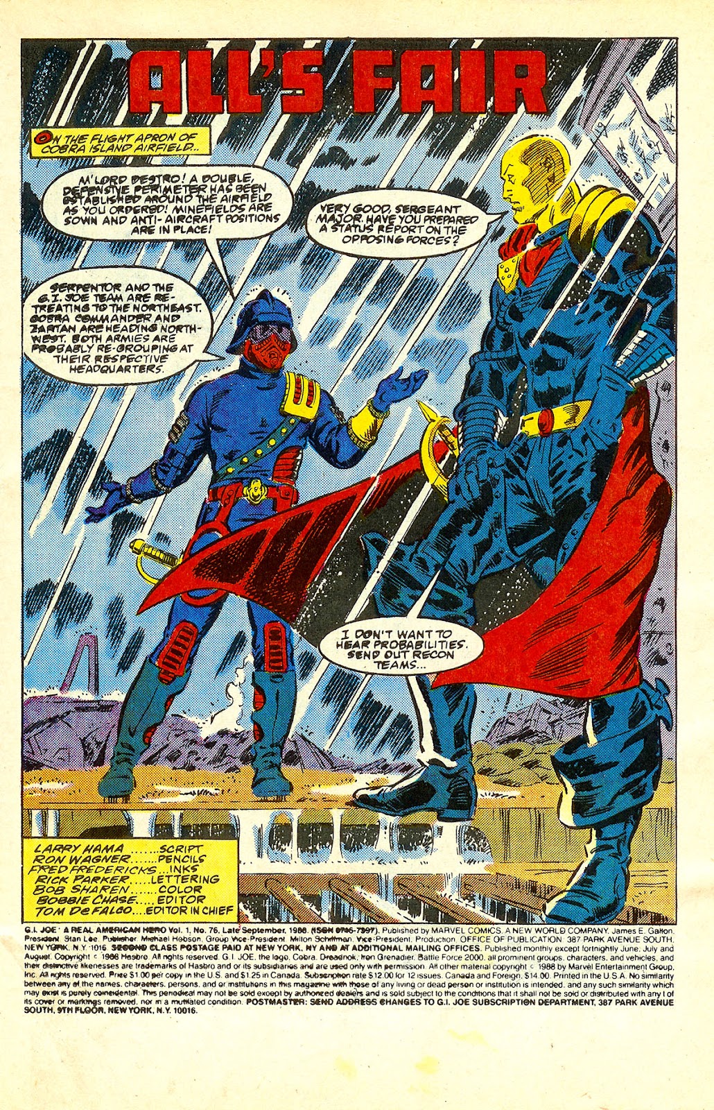 G.I. Joe: A Real American Hero issue 76 - Page 2