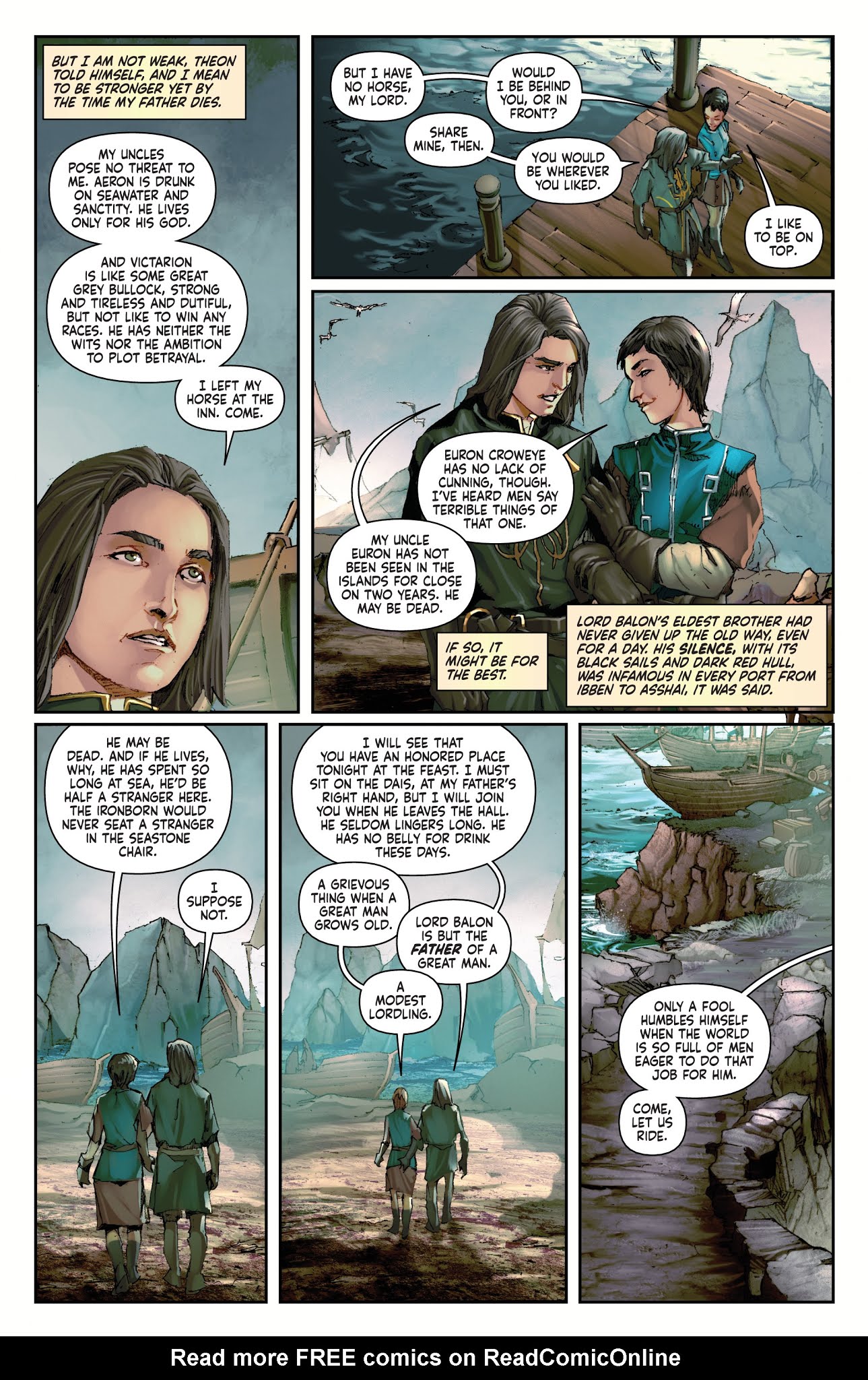 Read online A Clash of Kings comic -  Issue #13 - 7