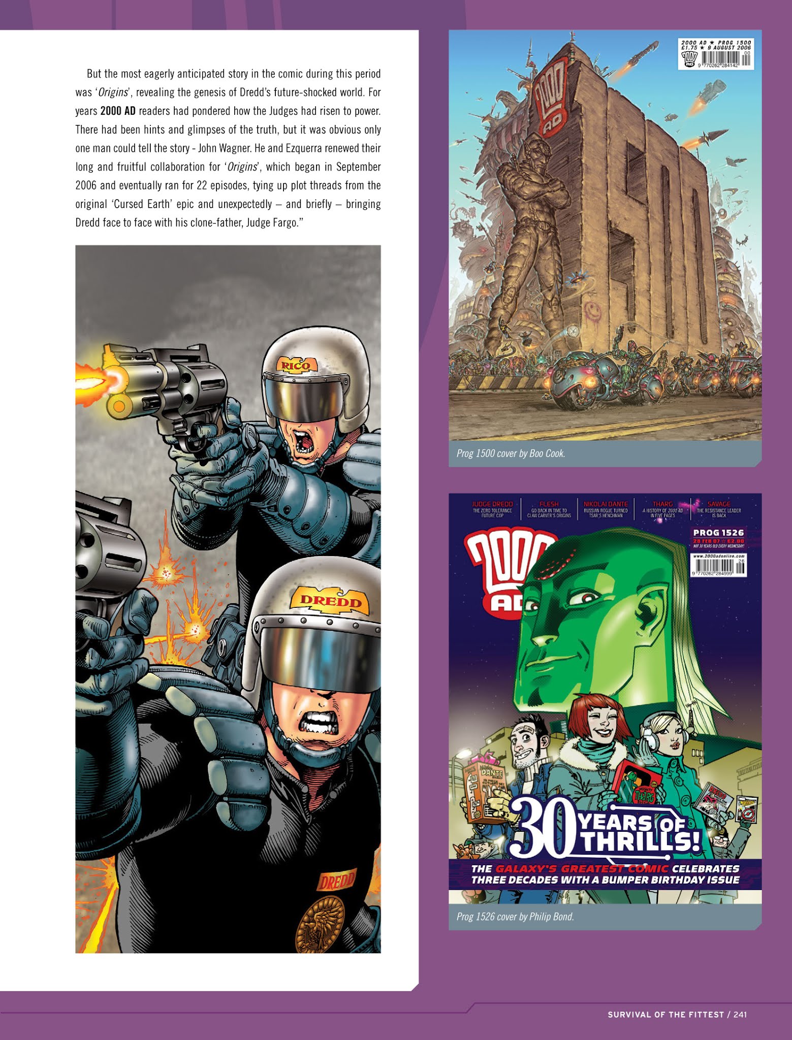 Read online Thrill-Power Overload: Forty Years of 2000 AD: Revised, Updated and Expanded! comic -  Issue # TPB (Part 3) - 43