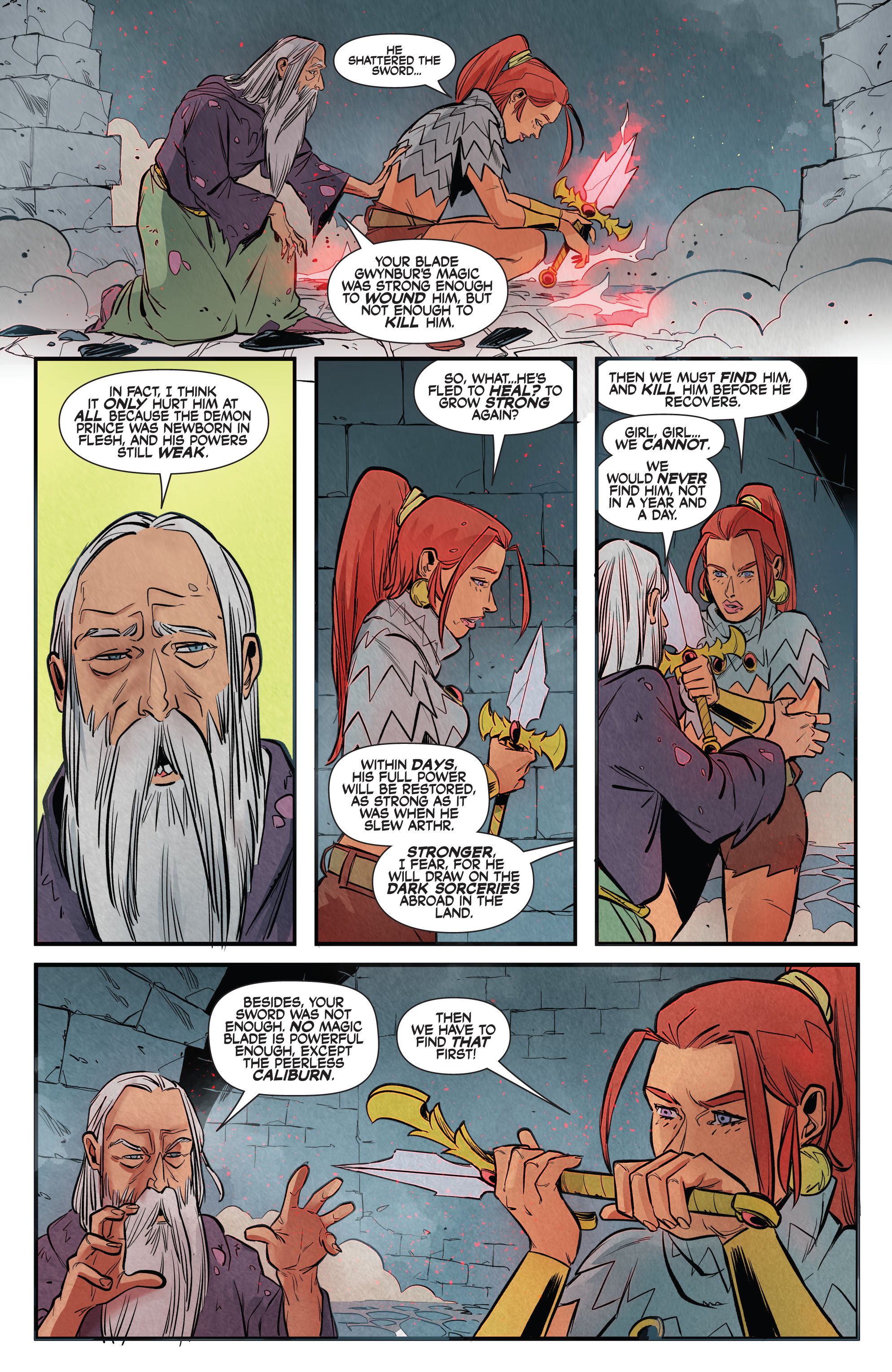 Read online Immortal Red Sonja comic -  Issue #8 - 17