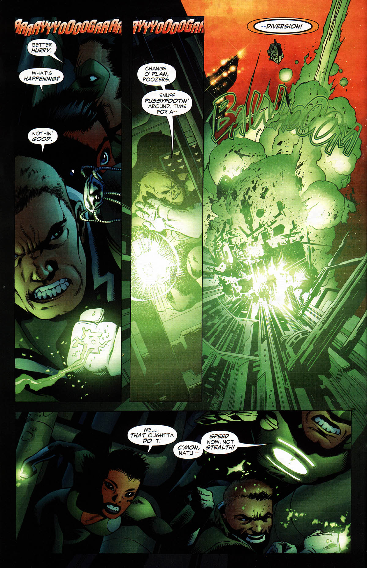 Read online Green Lantern Corps: Recharge comic -  Issue #4 - 8