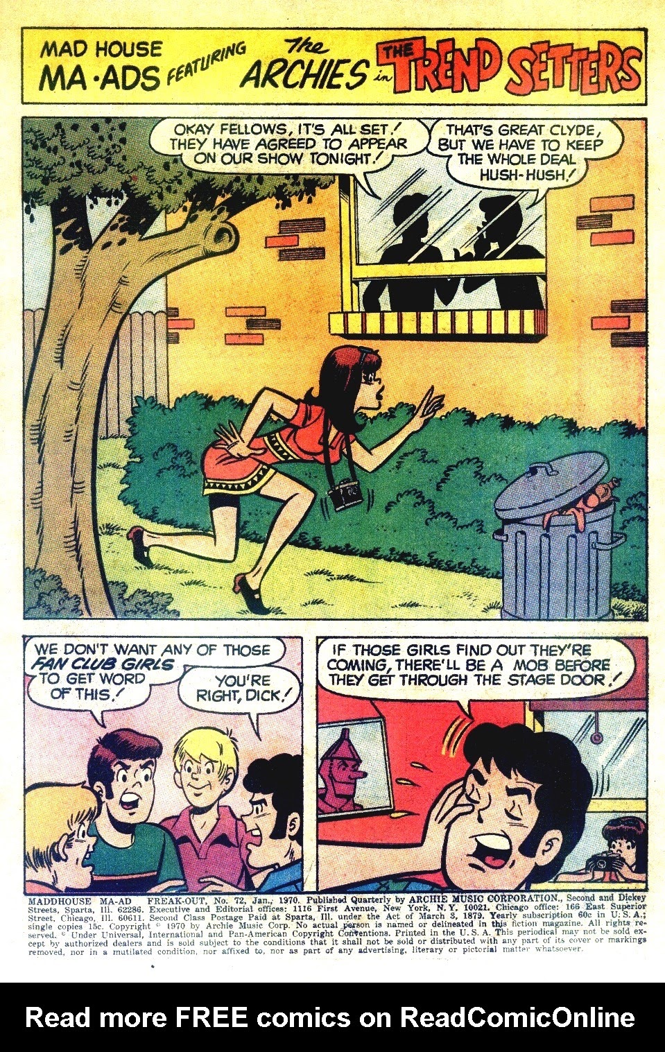 Read online Mad House Ma-ad Freak-Out comic -  Issue #72 - 3