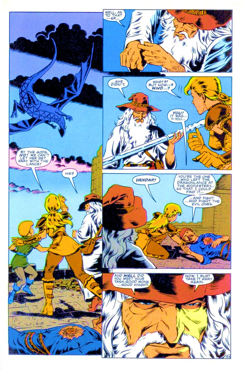 Read online Dragonlance comic -  Issue #4 - 24