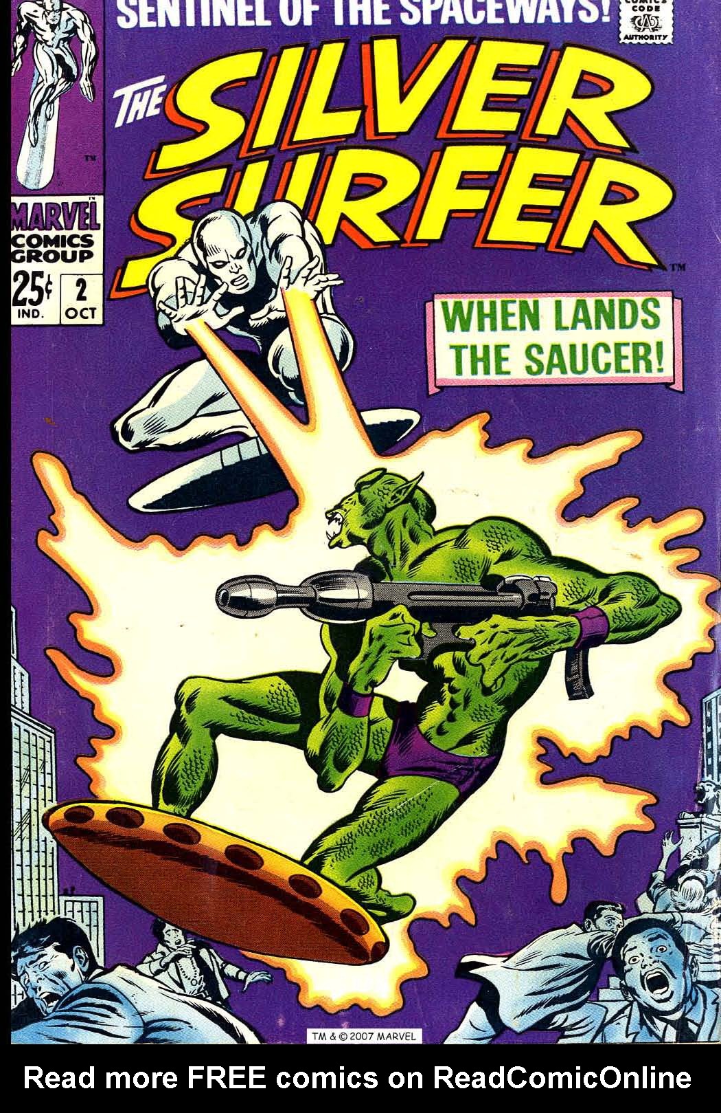 Silver Surfer (1968) Issue #2 #2 - English 1