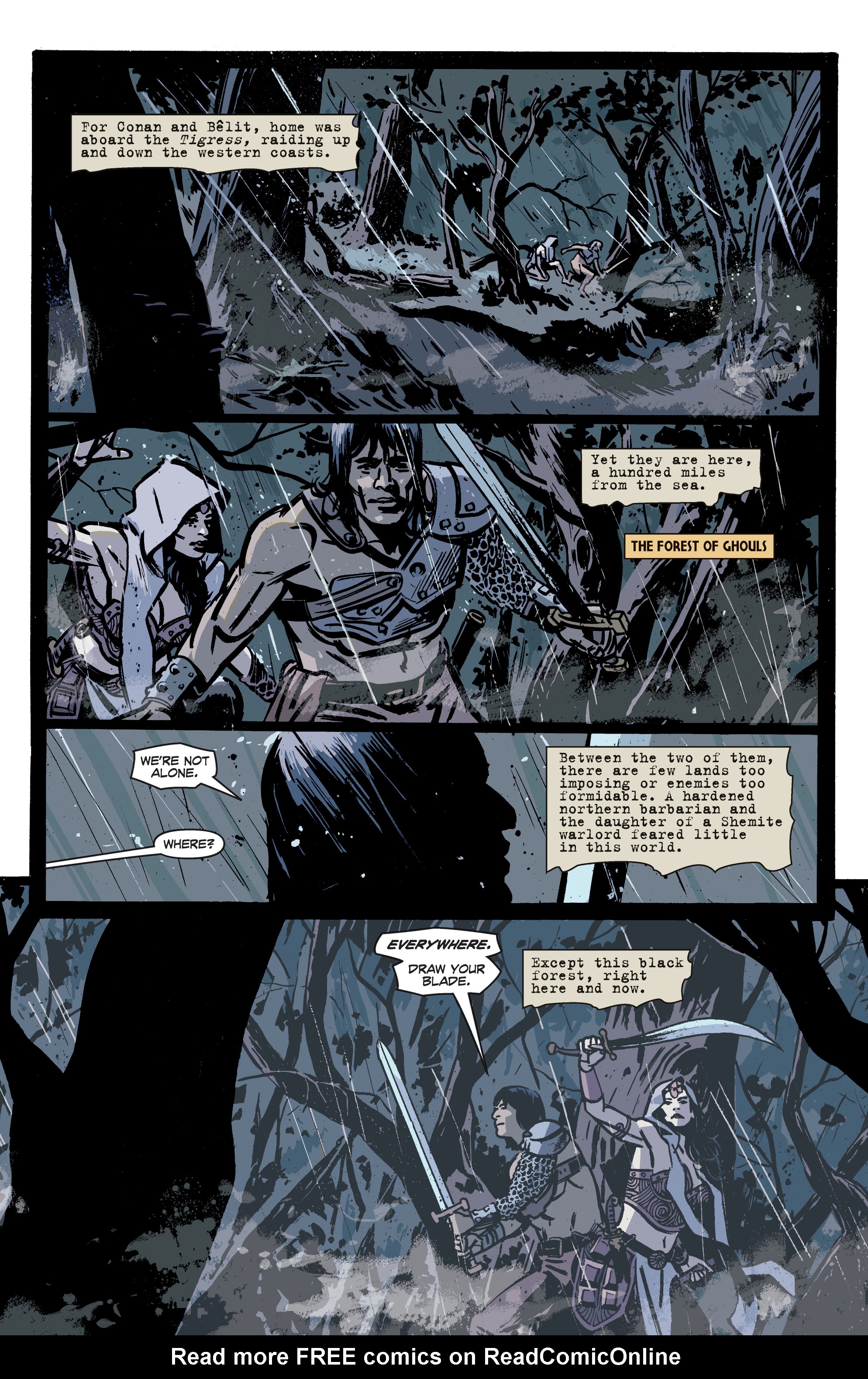 Read online Conan Chronicles Epic Collection comic -  Issue # TPB The Song of Belit (Part 3) - 74