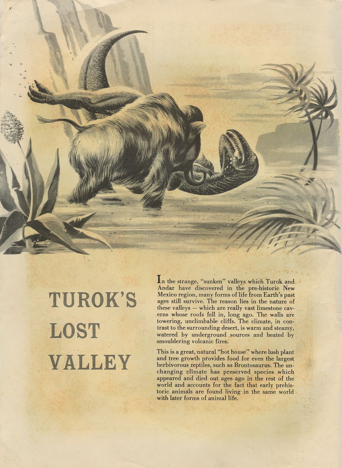 Read online Turok, Son of Stone comic -  Issue # Giant 1 - 2