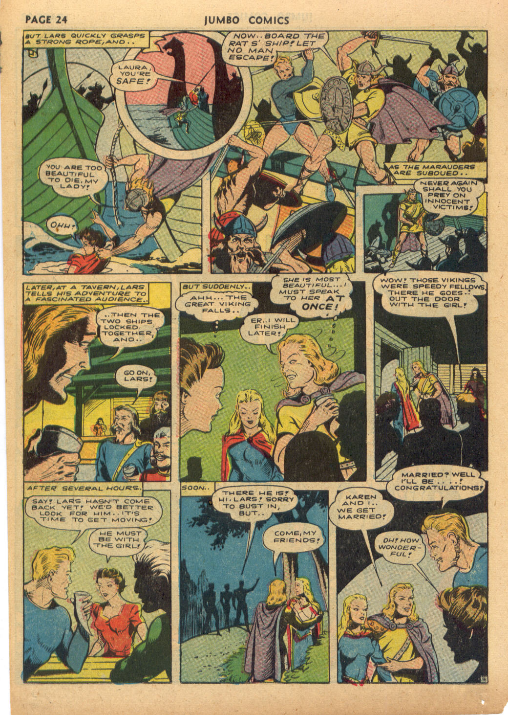 Read online Jumbo Comics comic -  Issue #45 - 26