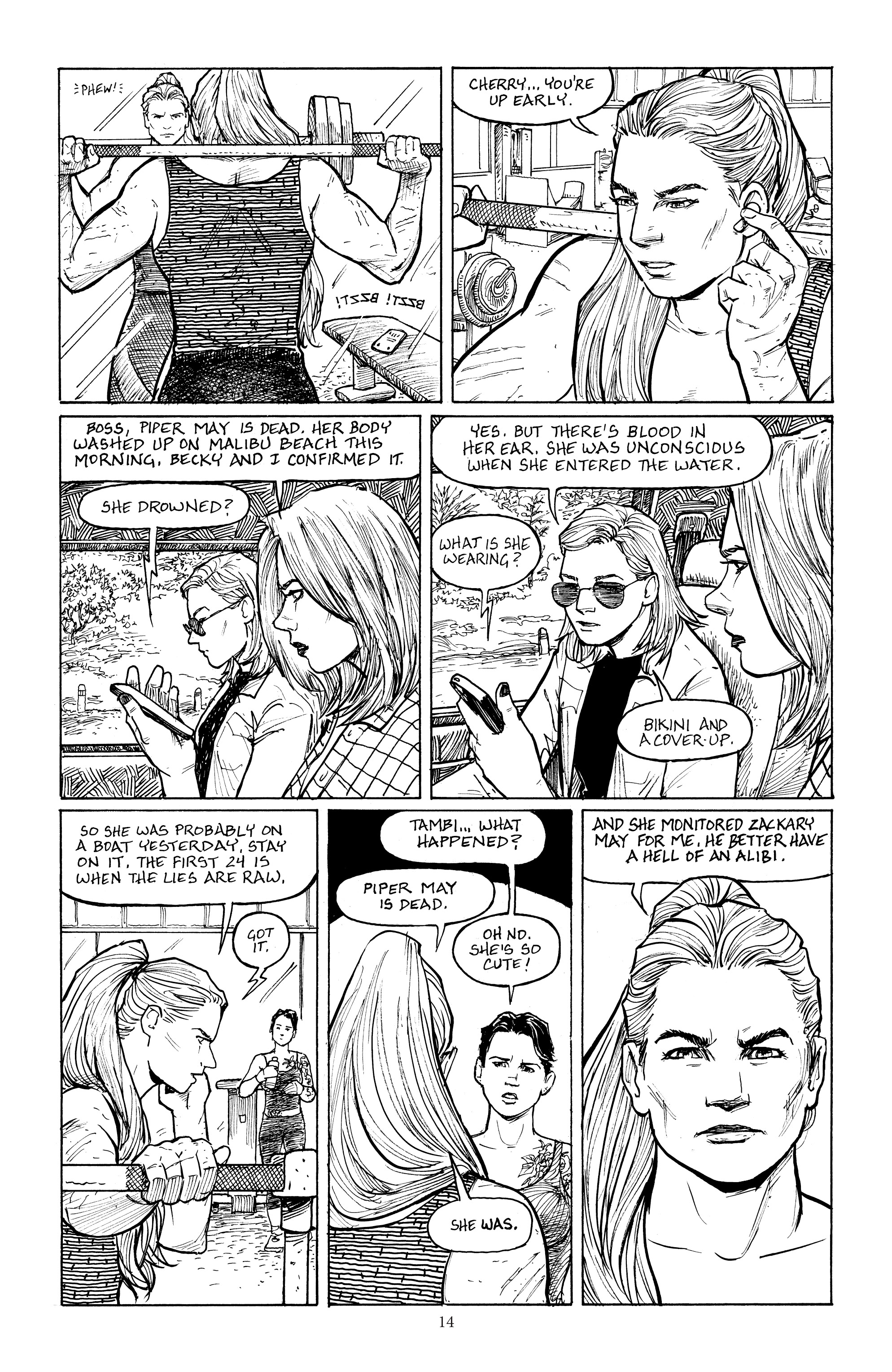 Read online Parker Girls comic -  Issue #1 - 14