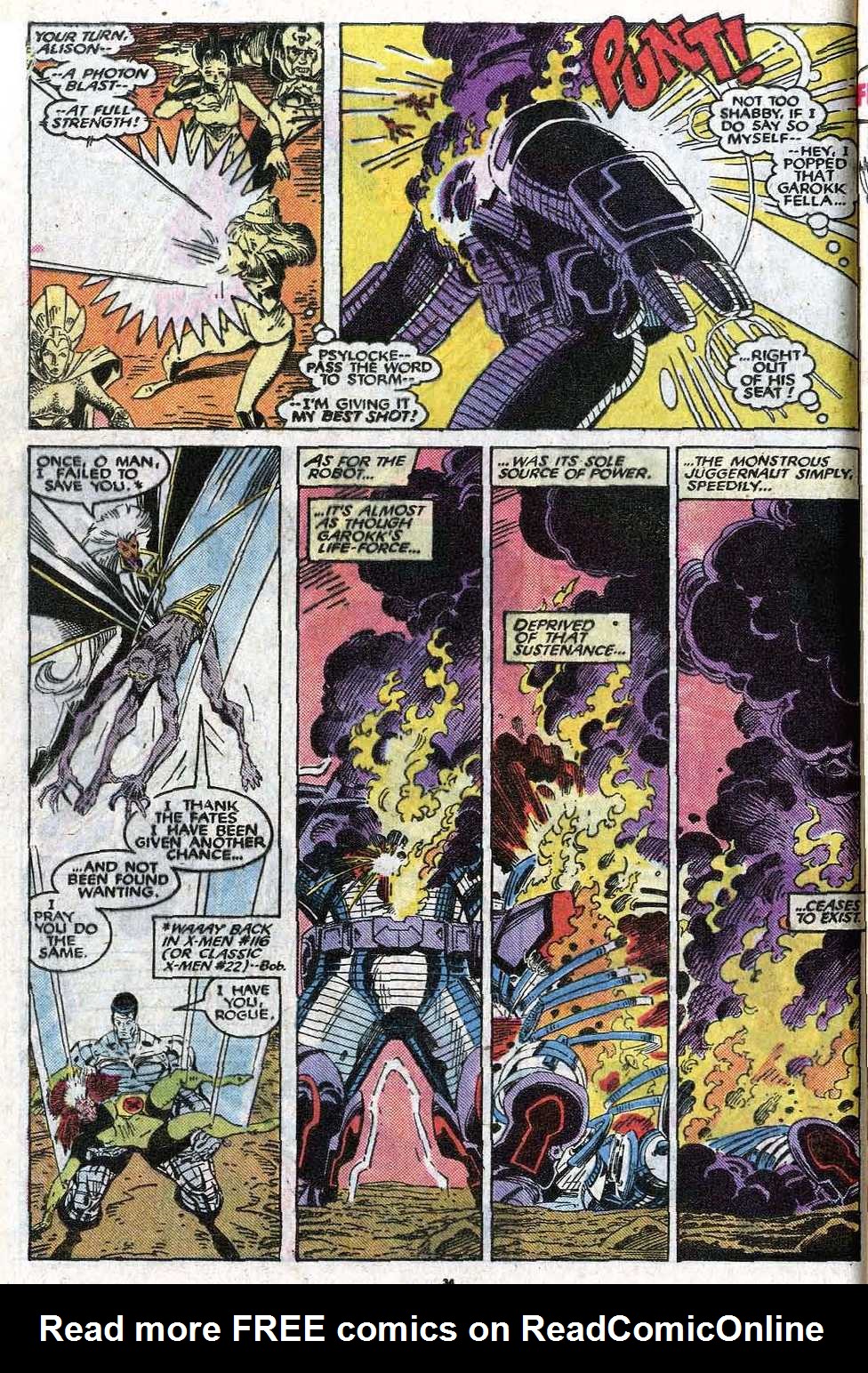 Read online X-Men Annual comic -  Issue #12 - 34