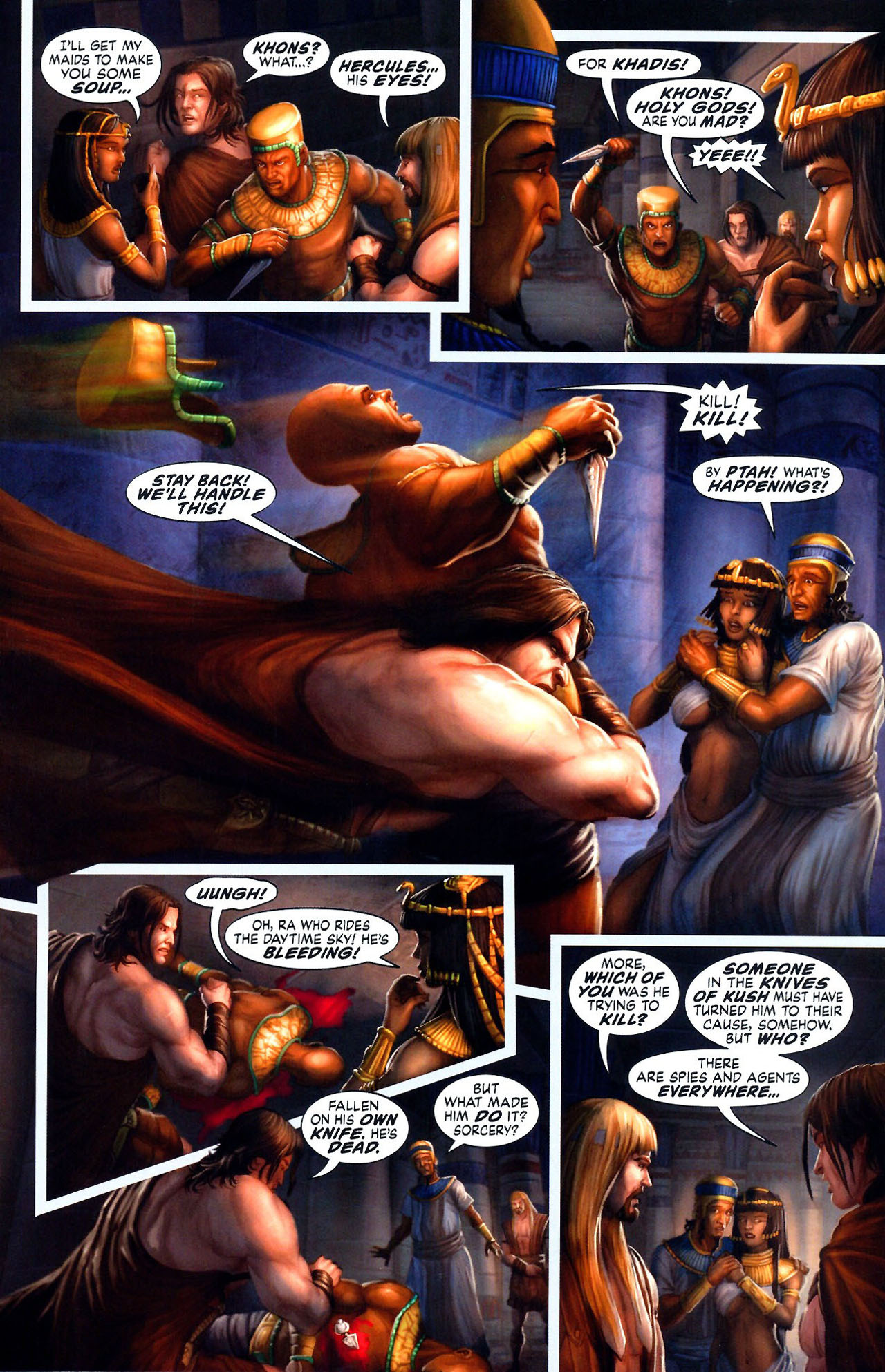 Read online Hercules: The Knives of Kush comic -  Issue #3 - 21