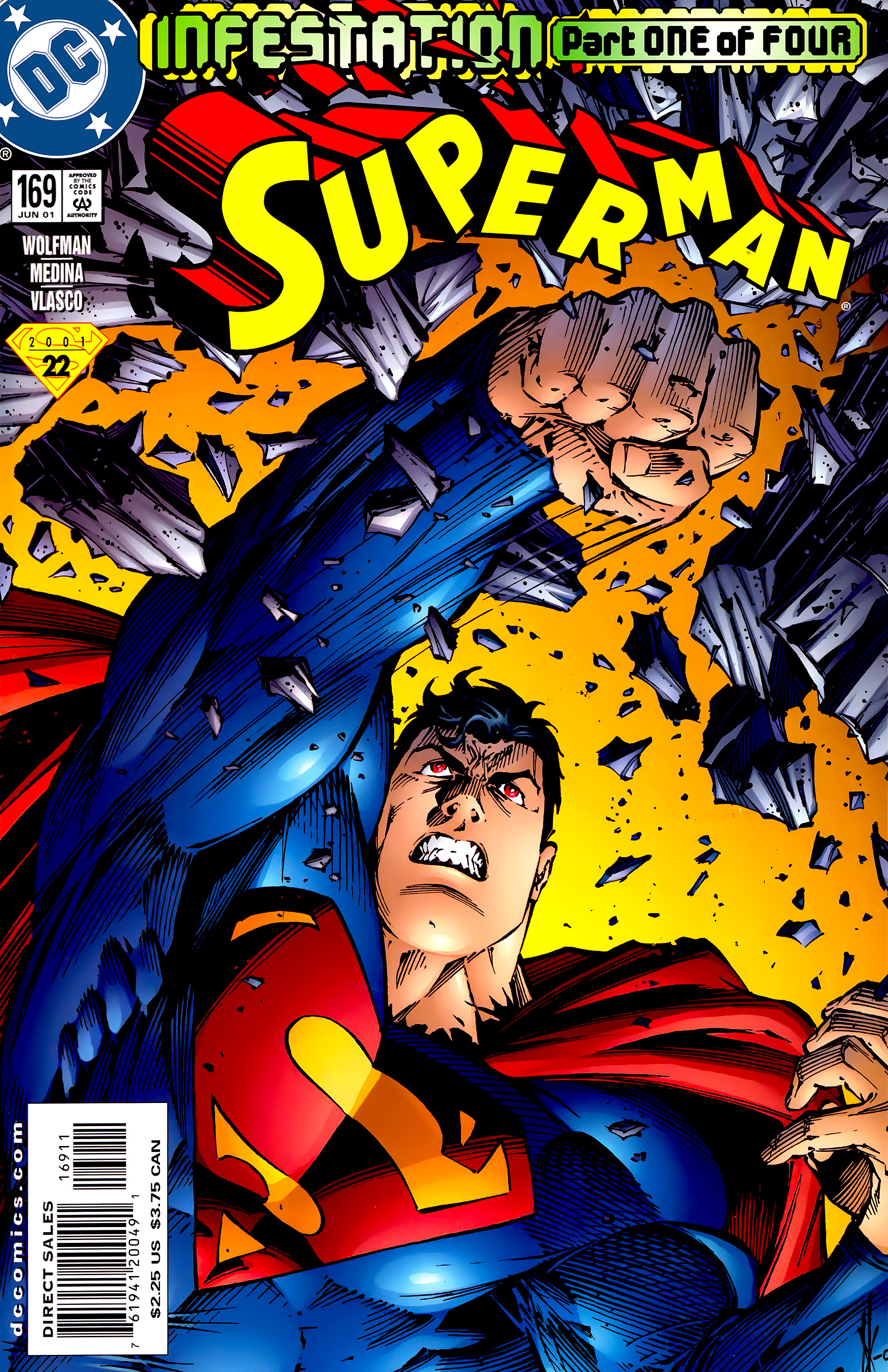 Read online Superman (1987) comic -  Issue #169 - 1