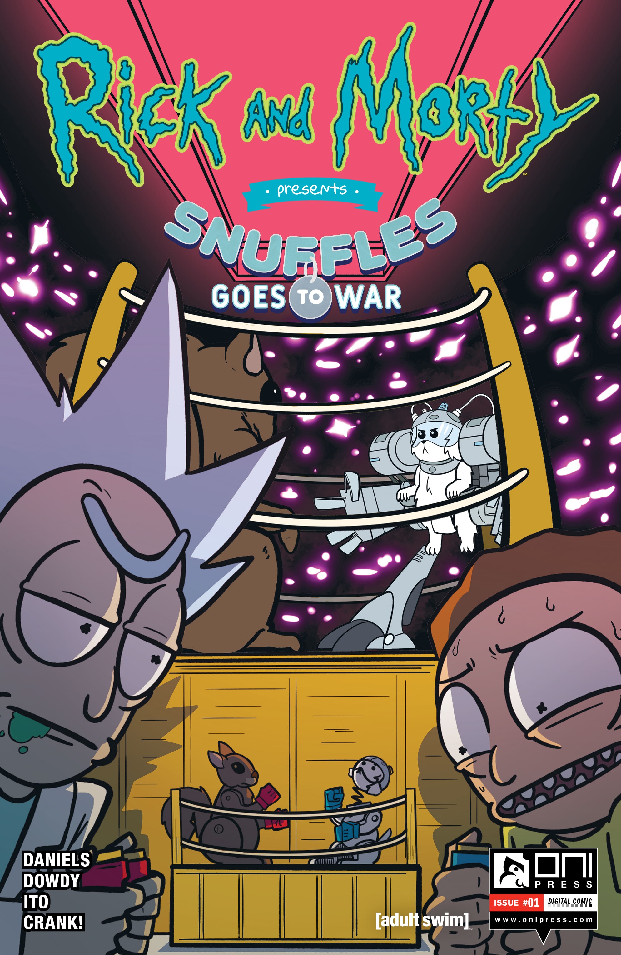 Read online Rick and Morty Presents: Snuffles Goes to War comic -  Issue # Full - 1