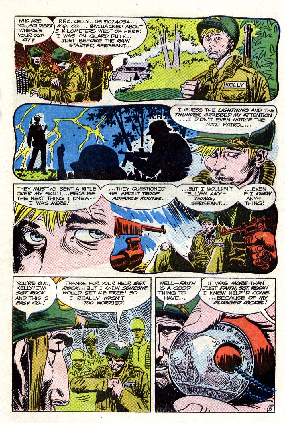 Read online Our Army at War (1952) comic -  Issue #198 - 7