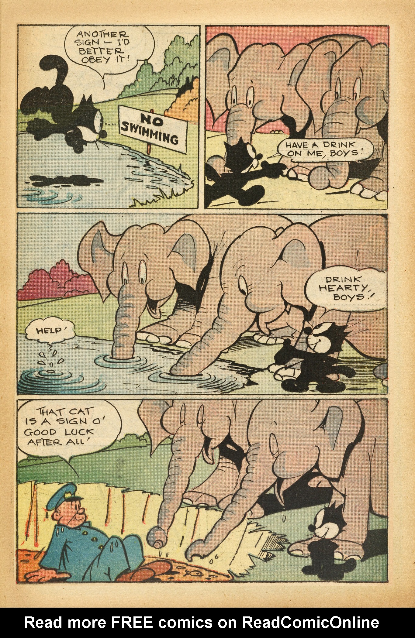 Read online Felix the Cat (1951) comic -  Issue #53 - 15