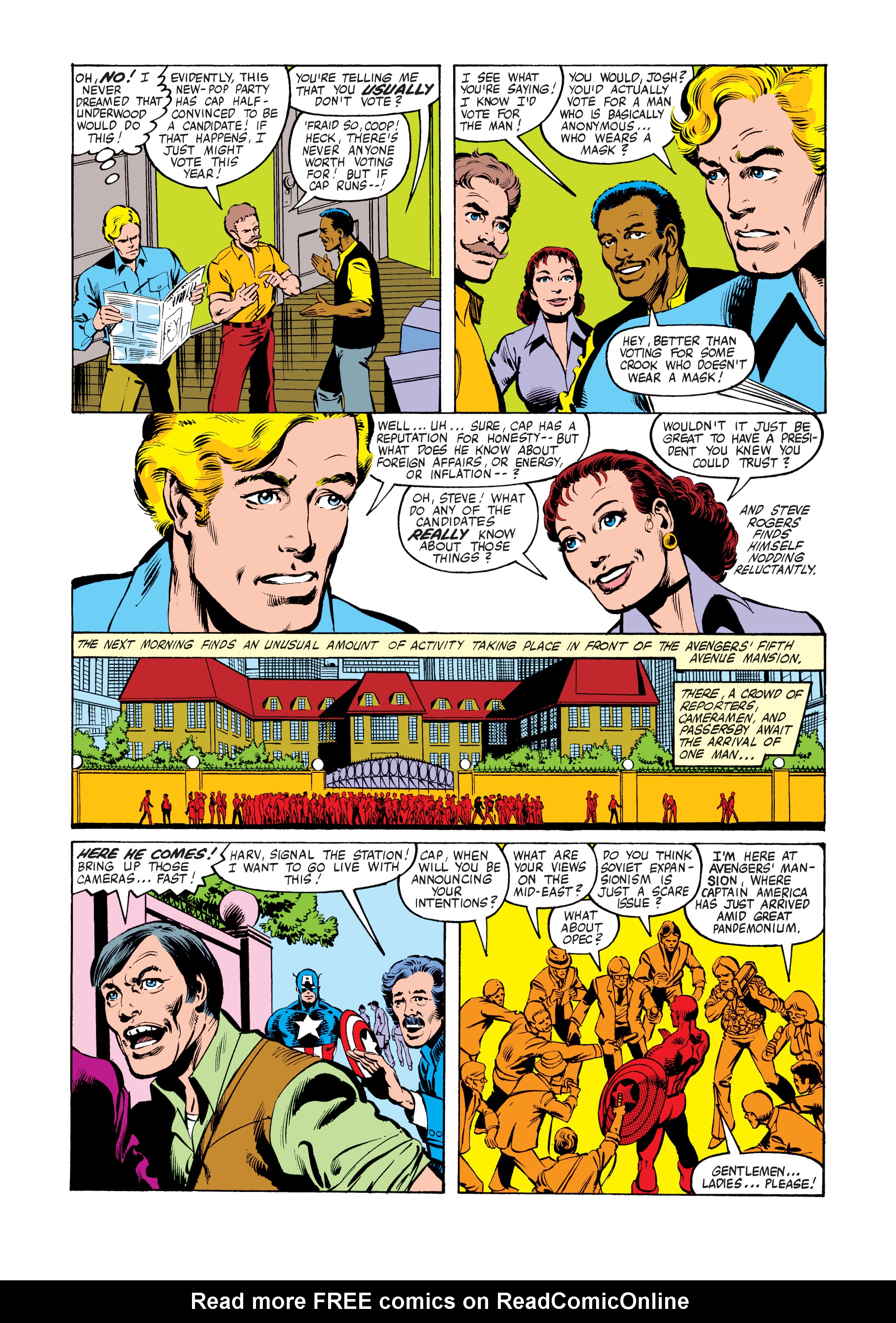 Read online Marvel Masterworks: Captain America comic -  Issue # TPB 14 (Part 1) - 72
