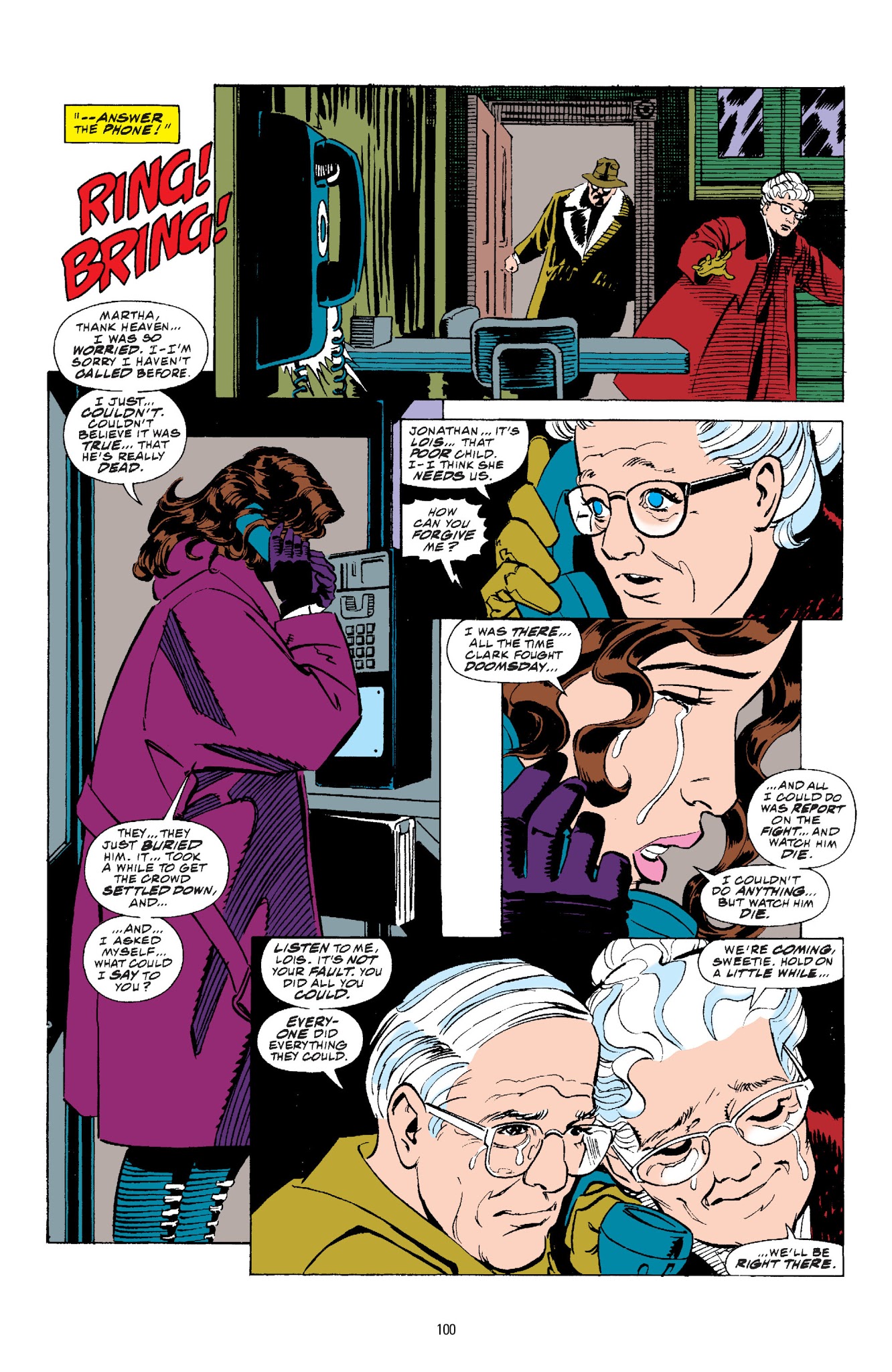 Read online Superman: Funeral For A Friend comic -  Issue # TPB - 93
