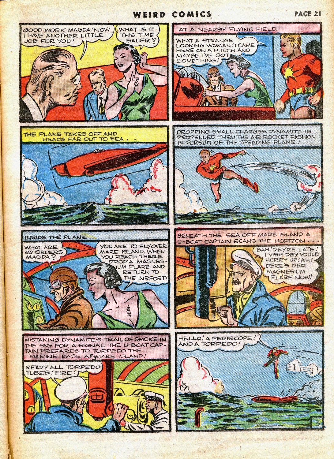 Read online Weird Comics comic -  Issue #7 - 23