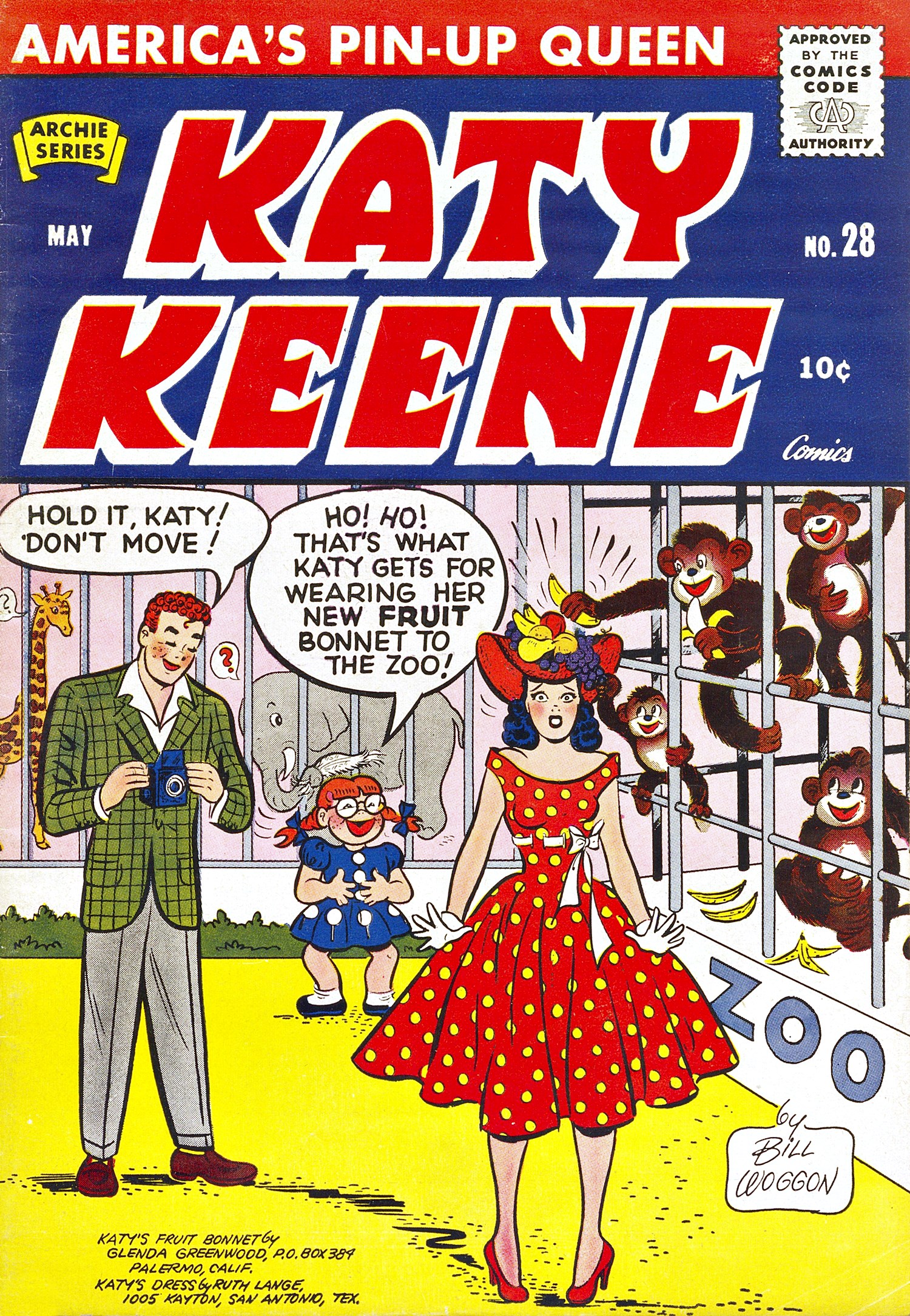 Read online Katy Keene (1949) comic -  Issue #28 - 1