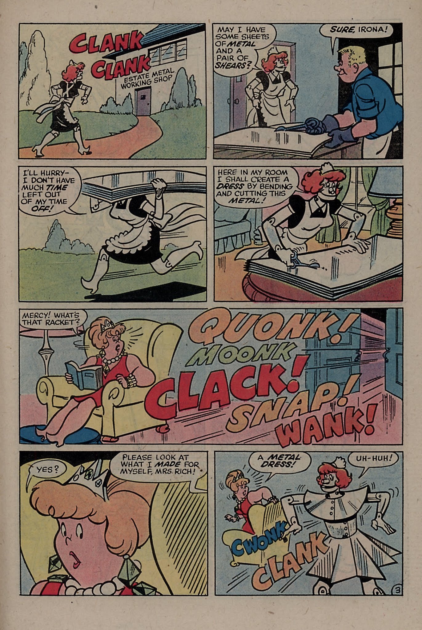 Read online Richie Rich & Dollar the Dog comic -  Issue #8 - 31