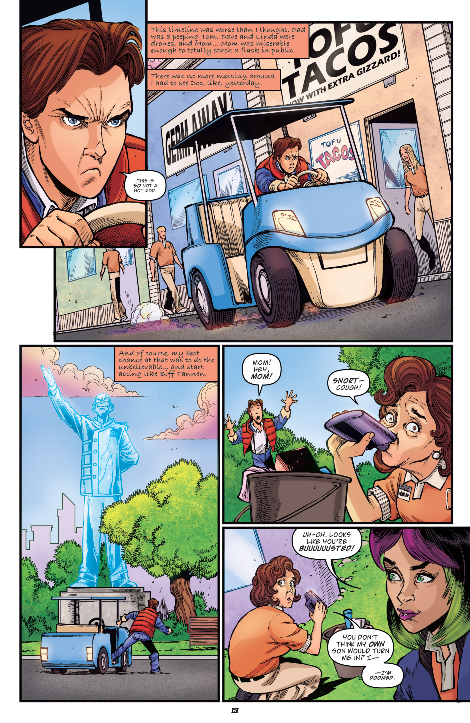 Read online Back to the Future: Citizen Brown comic -  Issue #3 - 15