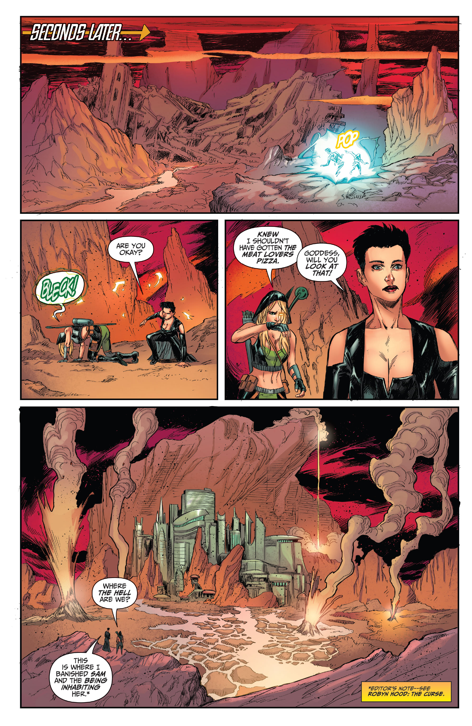 Read online Robyn Hood Annual: Worlds Apart comic -  Issue # Full - 10
