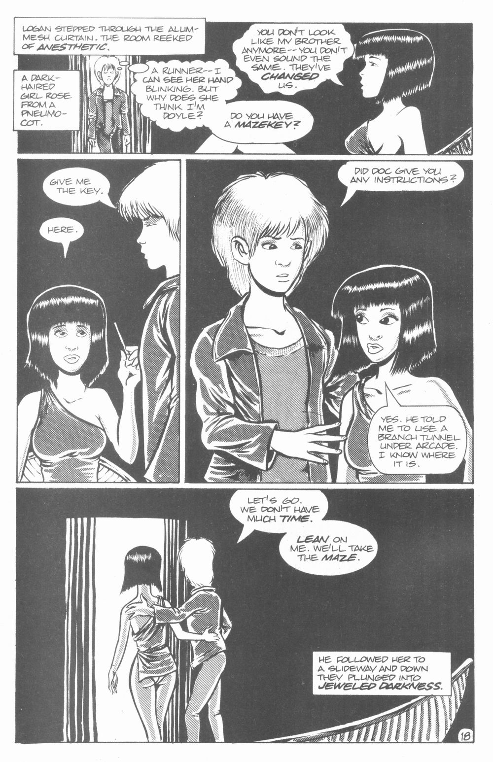 Read online Logan's Run (1990) comic -  Issue #2 - 20