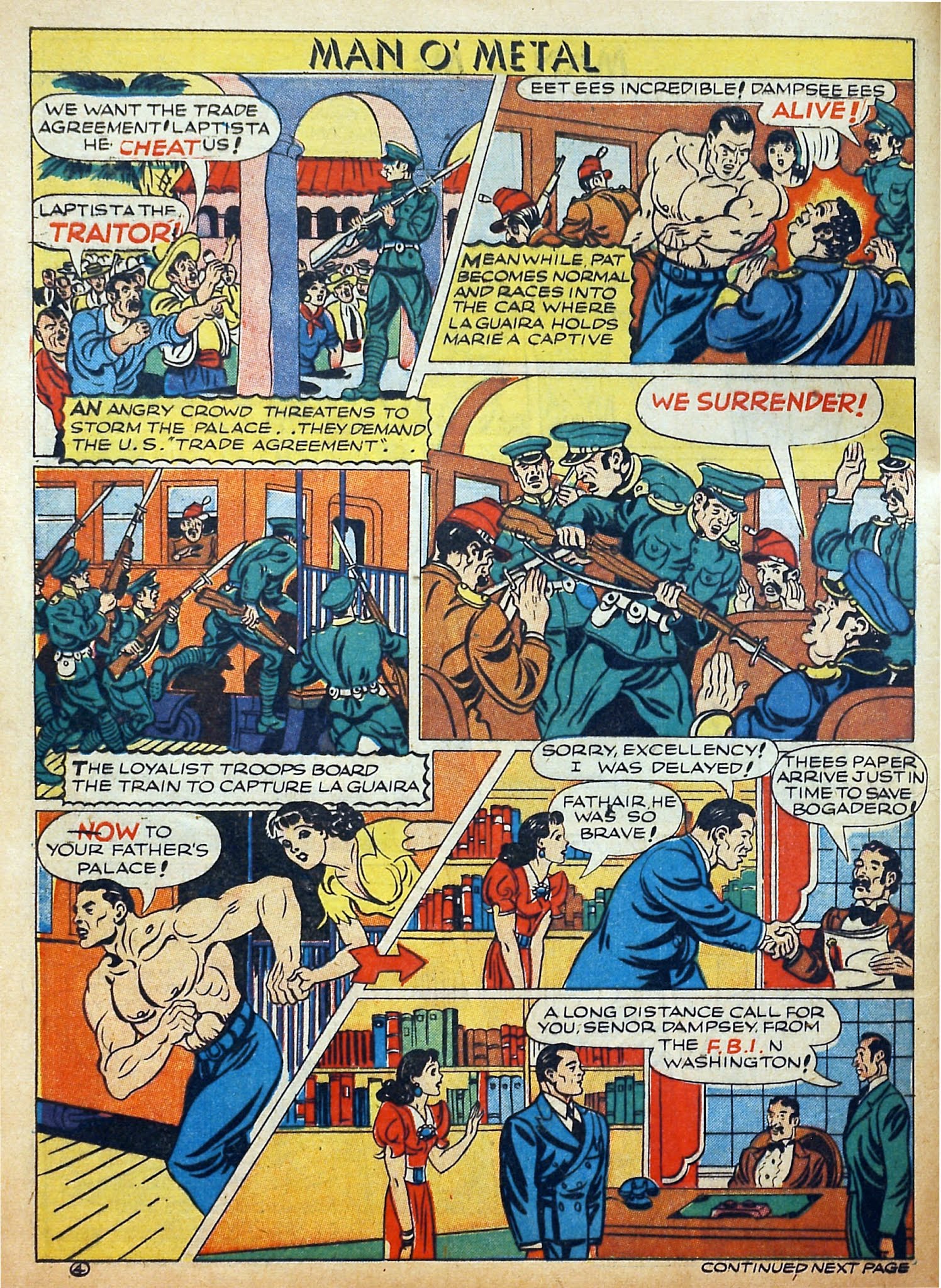 Read online Reg'lar Fellers Heroic Comics comic -  Issue #10 - 12