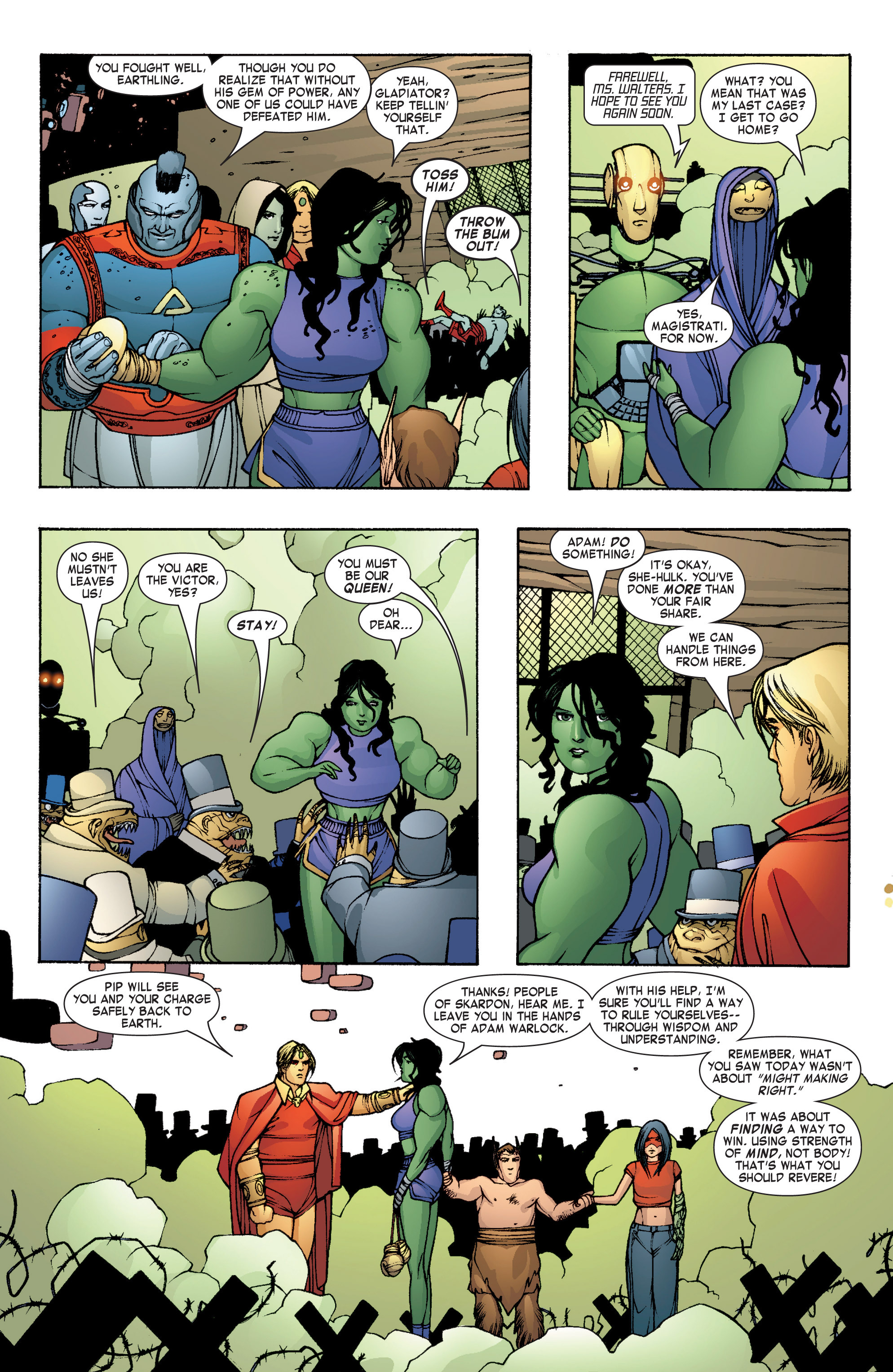 Read online She-Hulk (2004) comic -  Issue #8 - 23