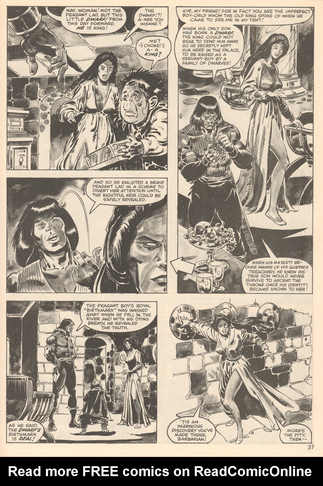 Read online The Savage Sword Of Conan comic -  Issue #76 - 37