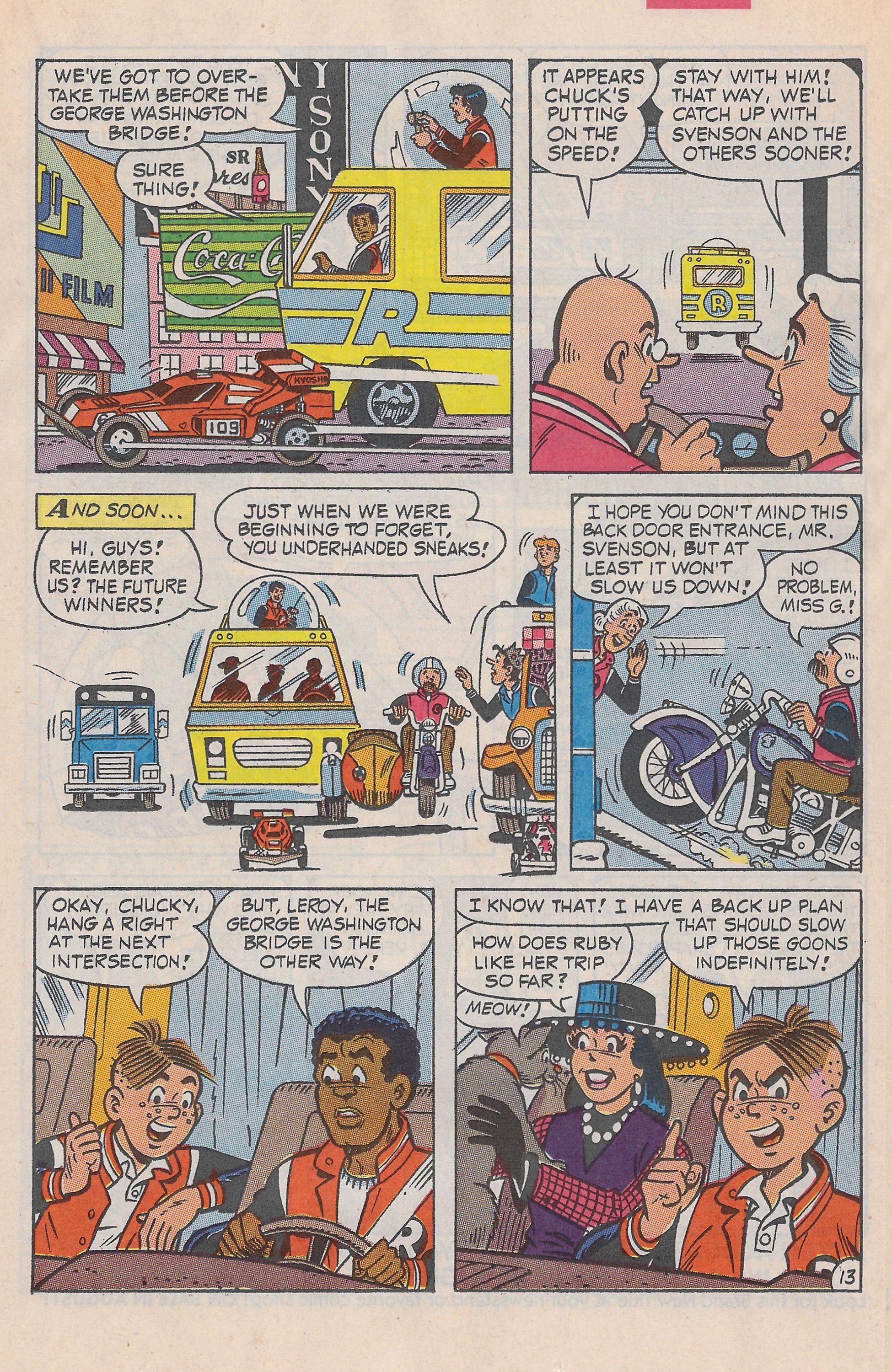 Read online Archie's R/C Racers comic -  Issue #2 - 21
