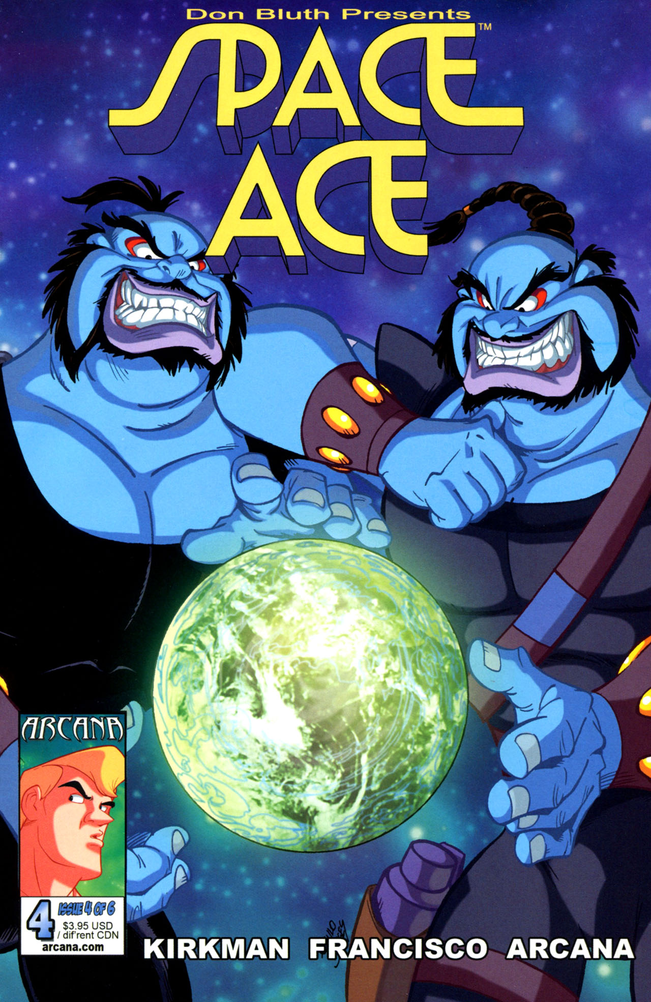 Read online Don Bluth Presents Space Ace comic -  Issue #4 - 1