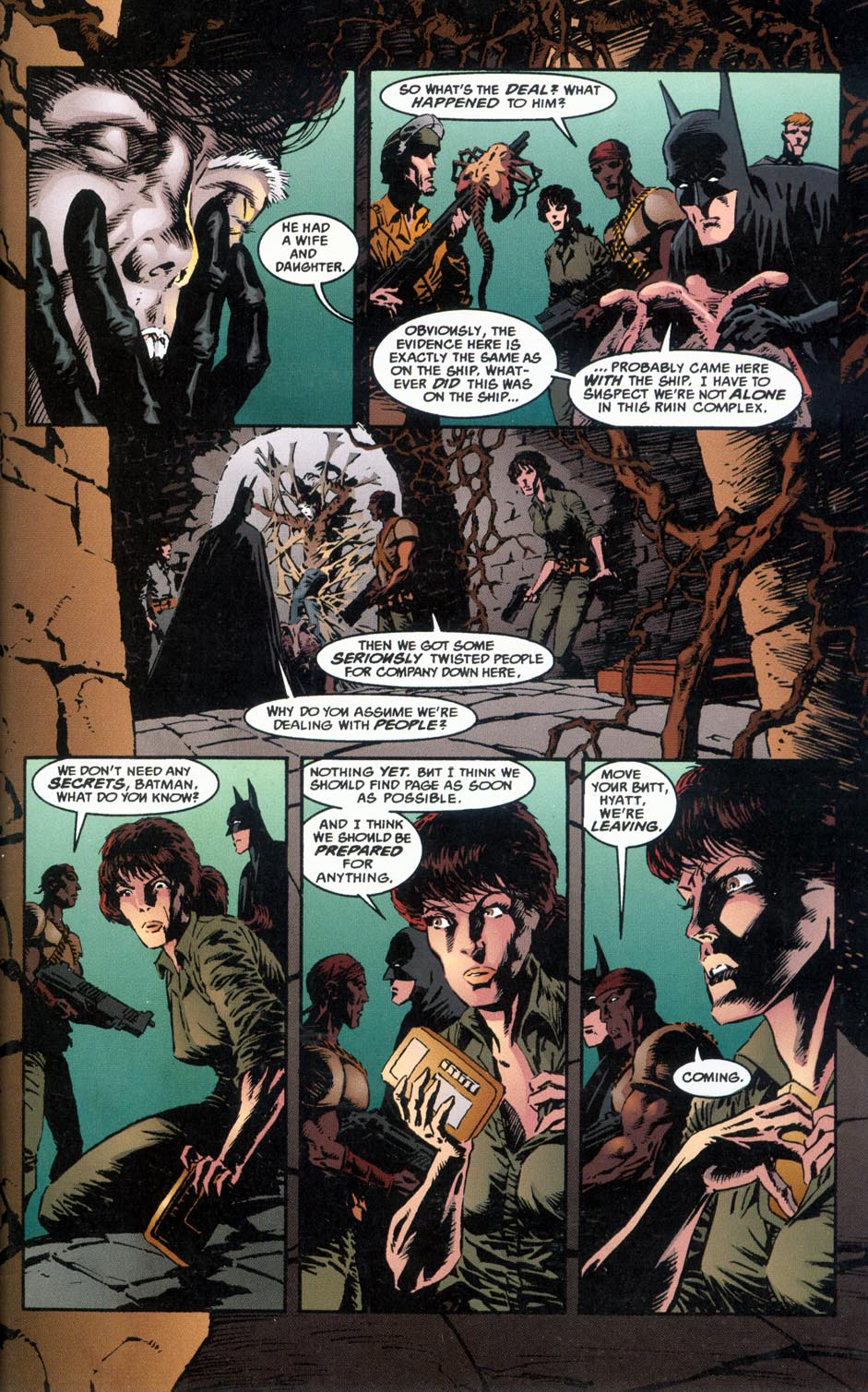 Read online Batman/Aliens comic -  Issue #1 - 31