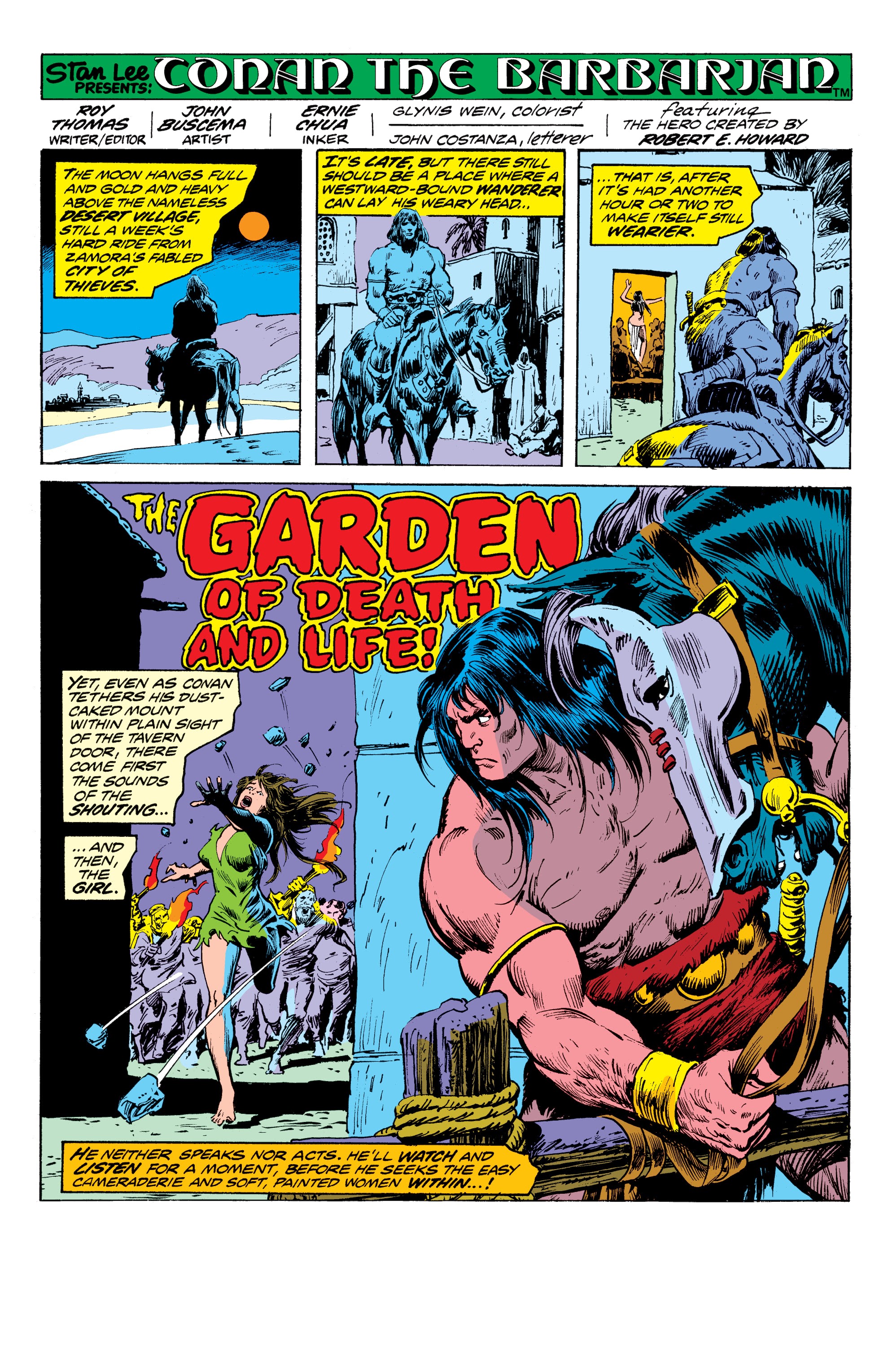 Read online Conan The Barbarian Epic Collection: The Original Marvel Years - The Curse Of The Golden Skull comic -  Issue # TPB (Part 3) - 83