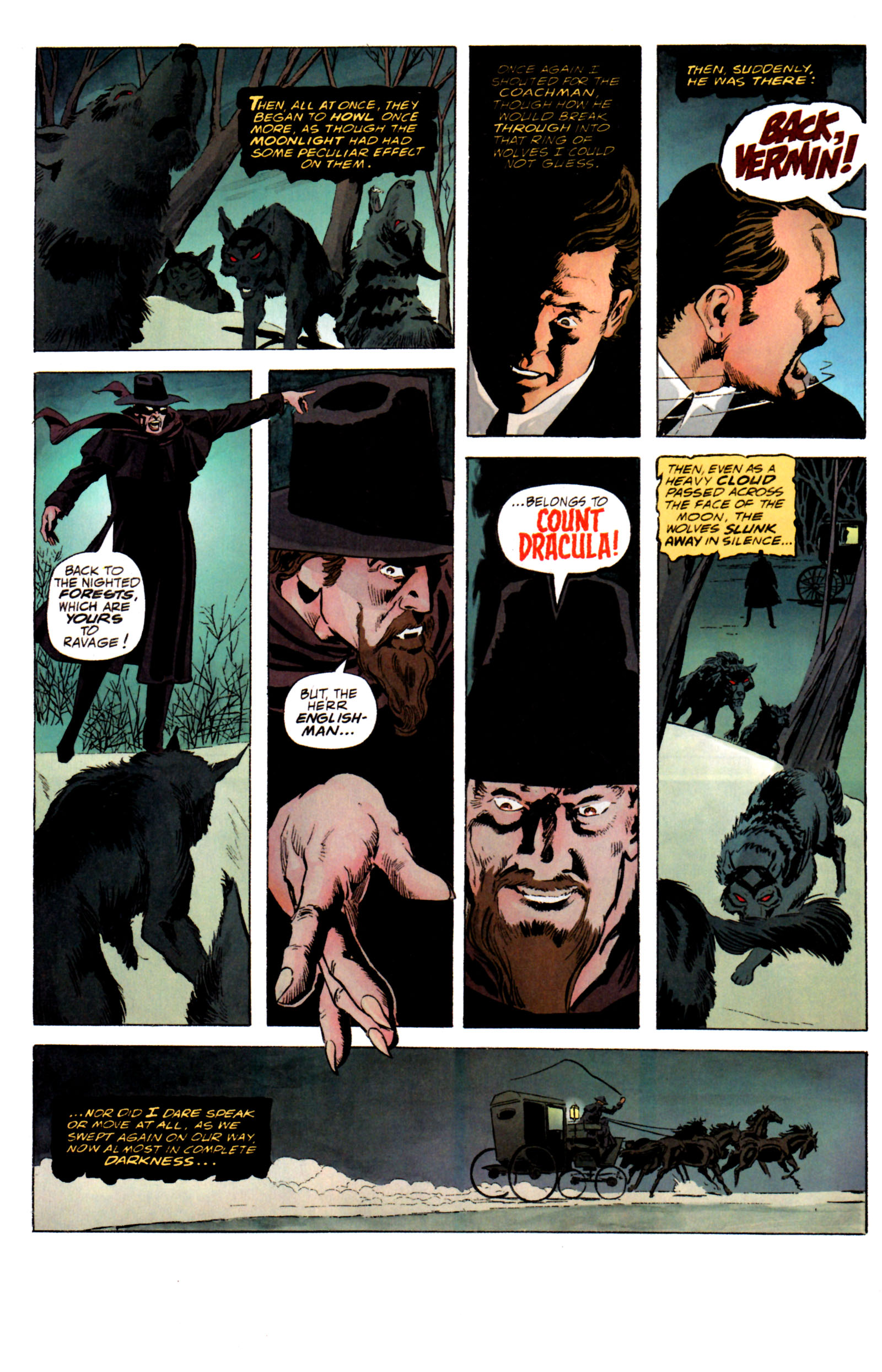Read online Dracula comic -  Issue #1 - 12