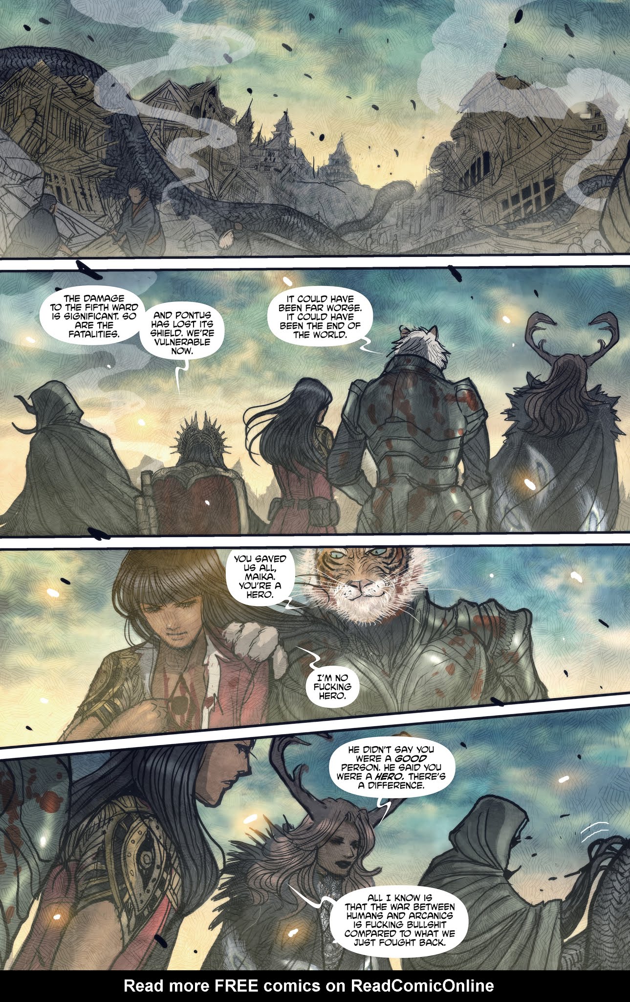 Read online Monstress comic -  Issue #18 - 21