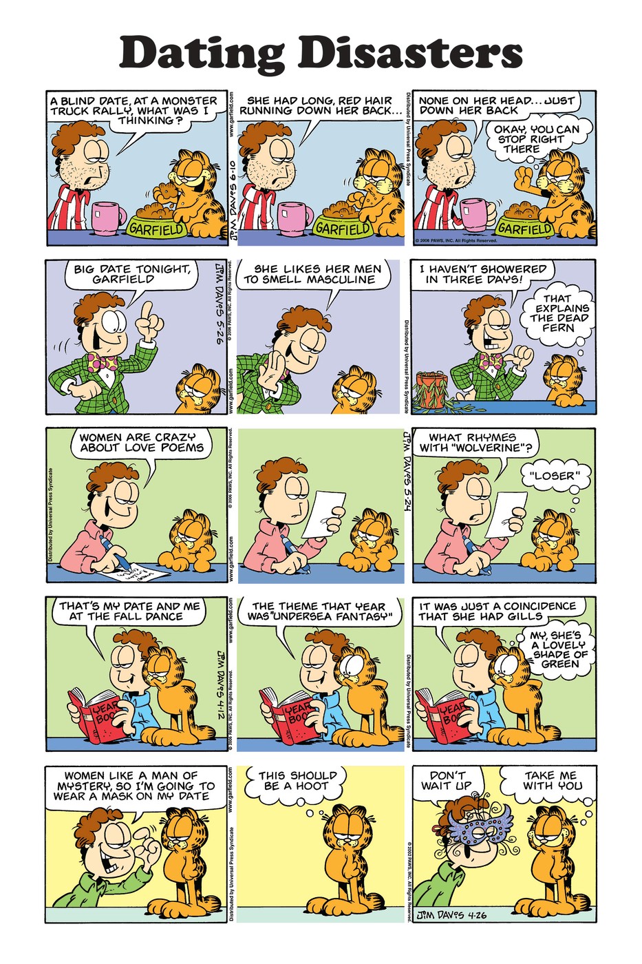 Read online Garfield comic -  Issue #22 - 29