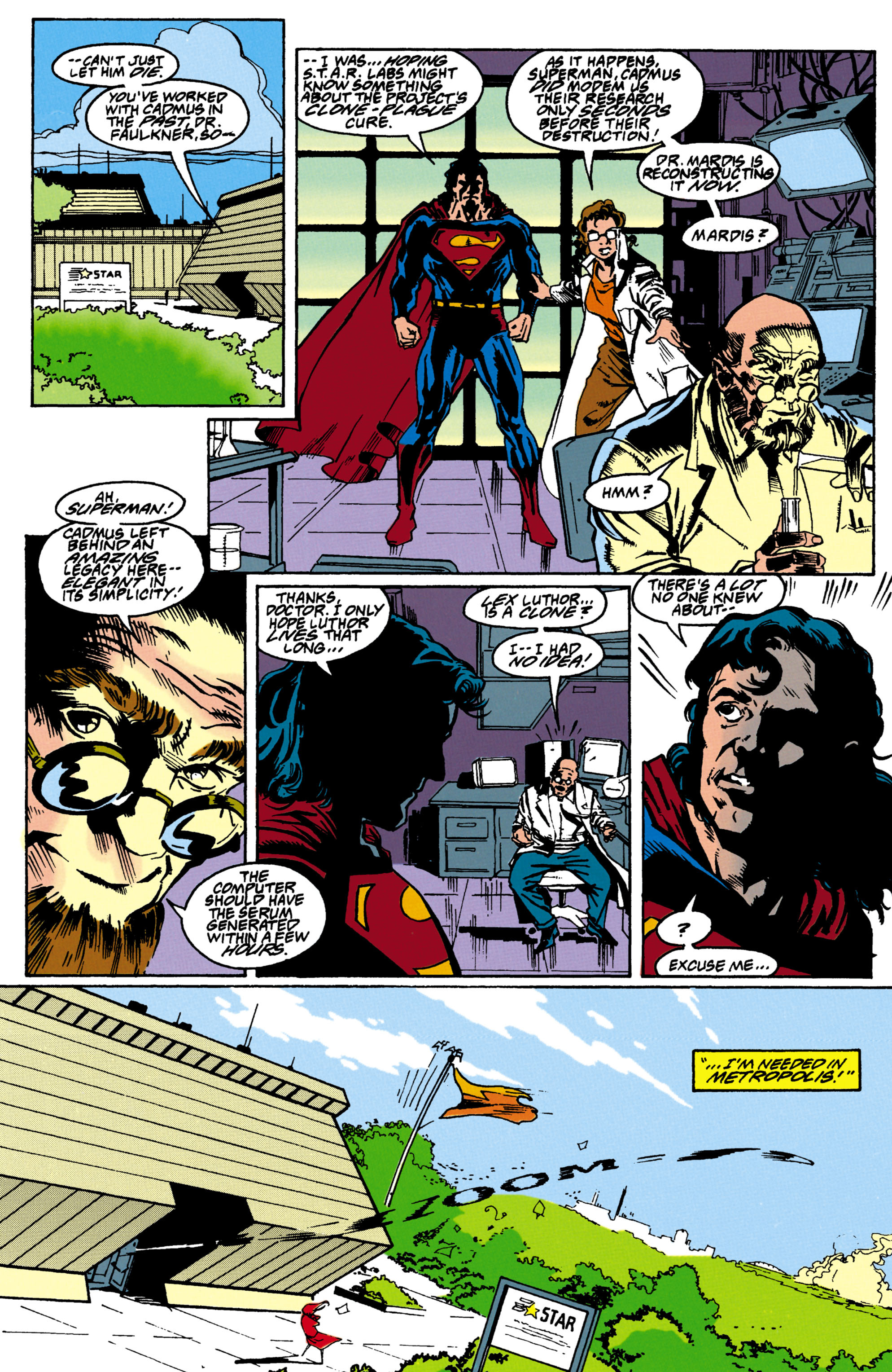 Read online Adventures of Superman (1987) comic -  Issue #514 - 5