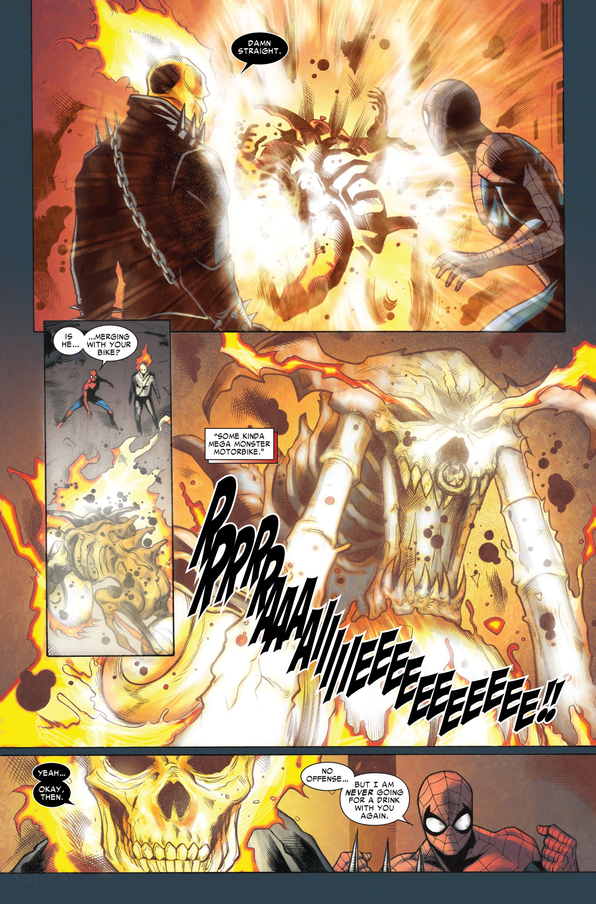 Read online Amazing Spider-Man/Ghost Rider: Motorstorm comic -  Issue # Full - 18