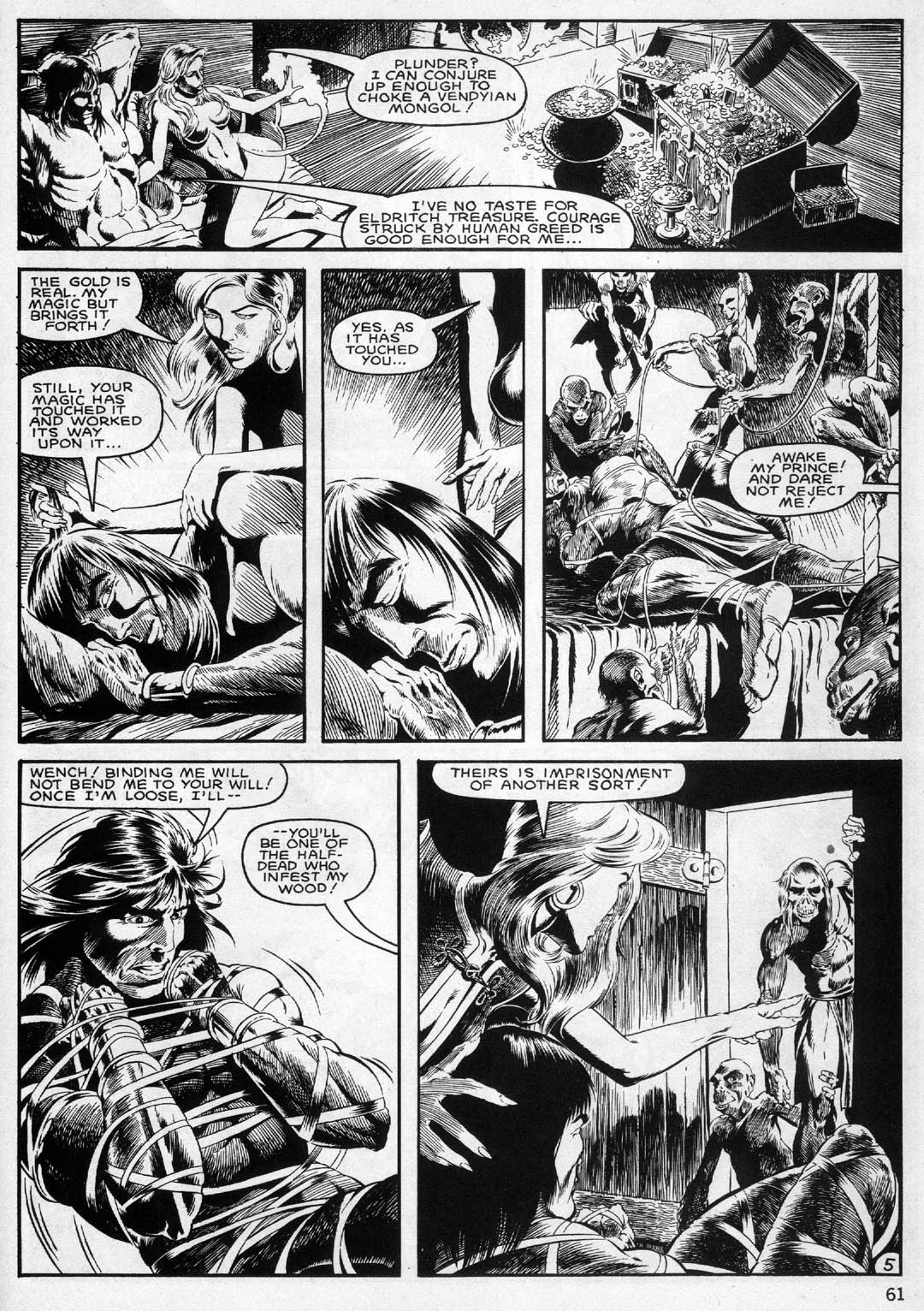 Read online The Savage Sword Of Conan comic -  Issue #100 - 56