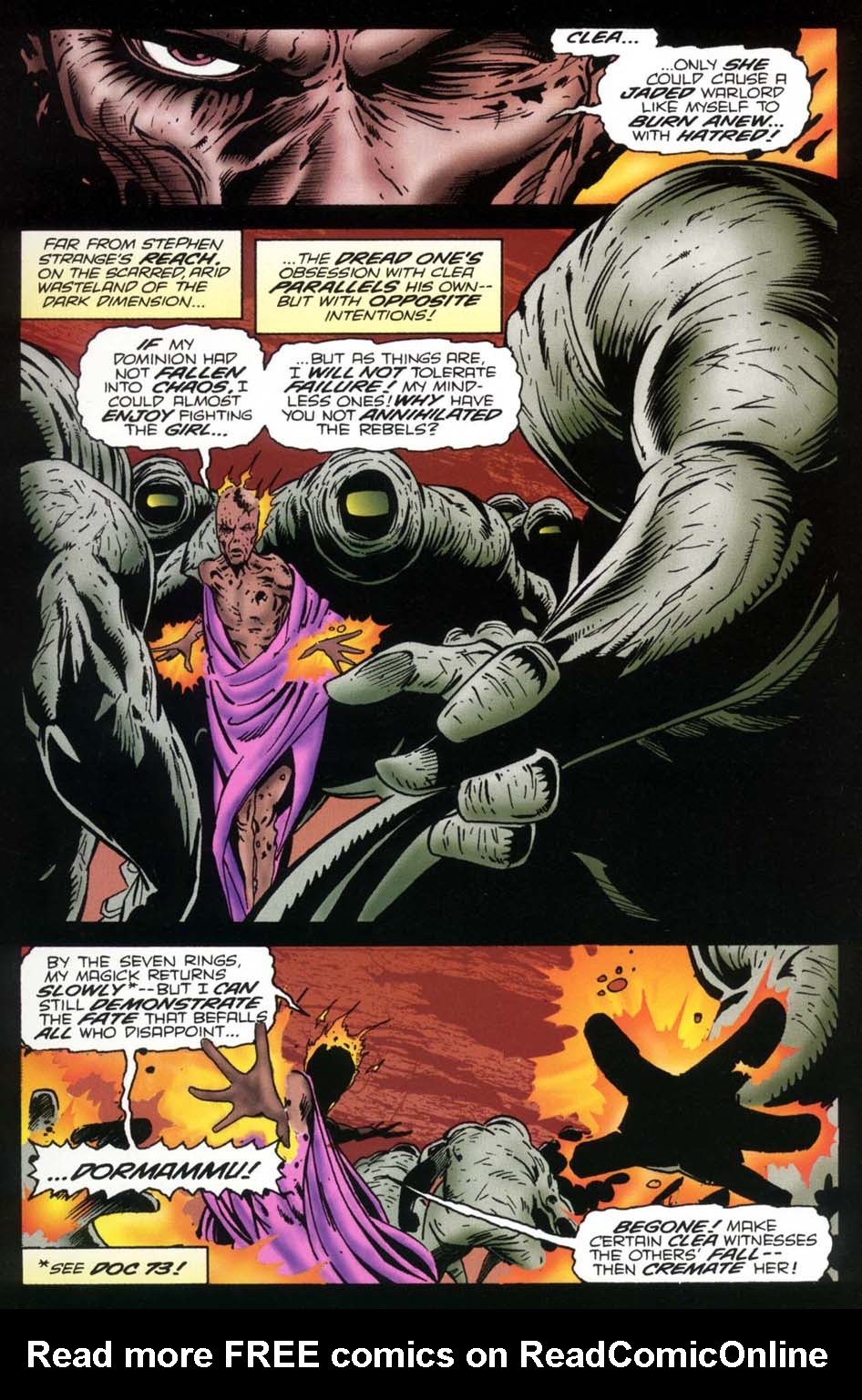 Read online Doctor Strange: Sorcerer Supreme comic -  Issue #75 - 16