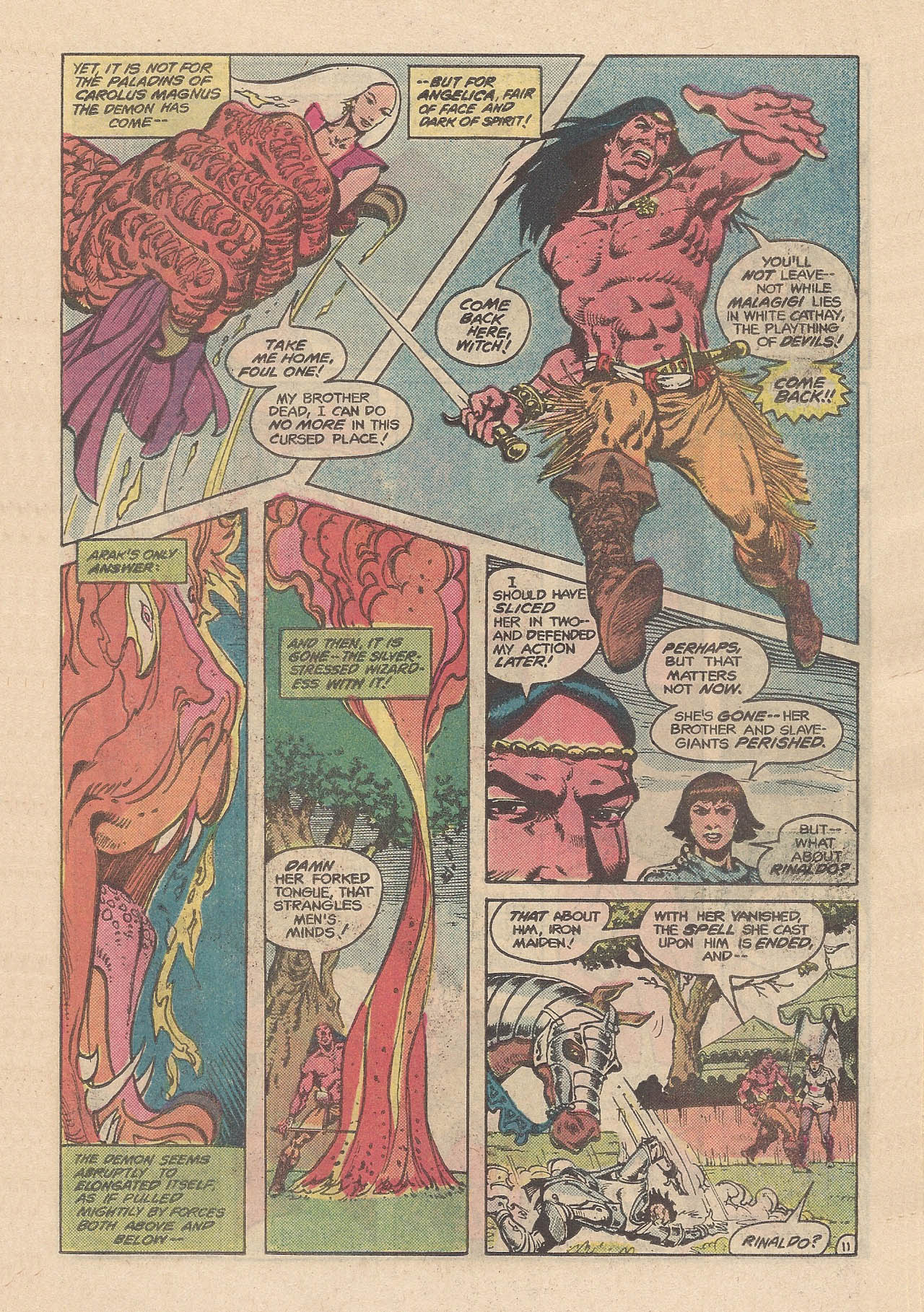 Read online Arak Son of Thunder comic -  Issue #6 - 15