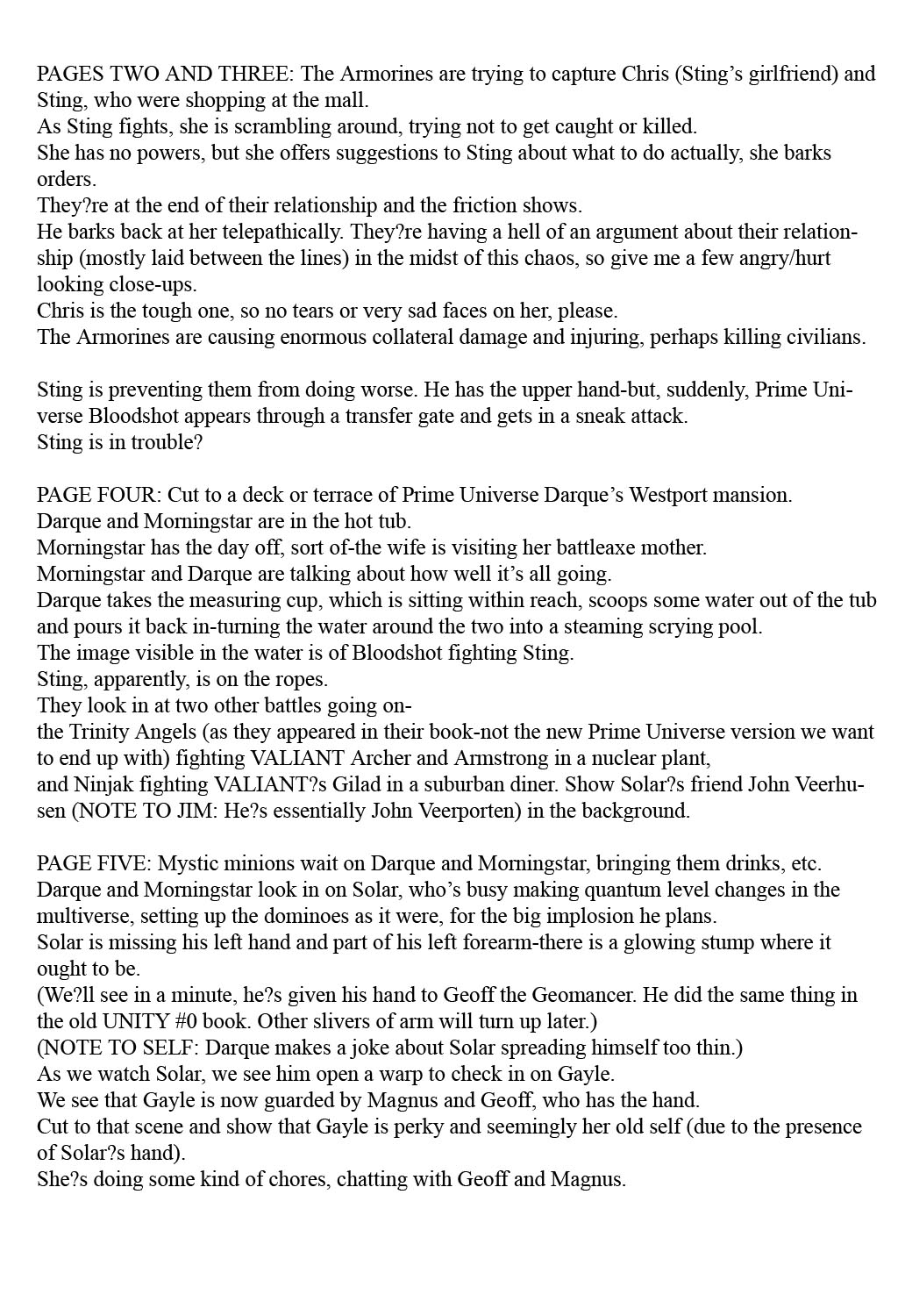 Read online Unity 2000 comic -  Issue #4 - 4