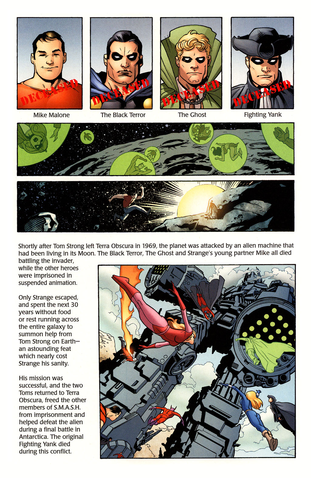 Read online ABC: A-Z, Terra Obscura and Splash Brannigan comic -  Issue # Full - 5