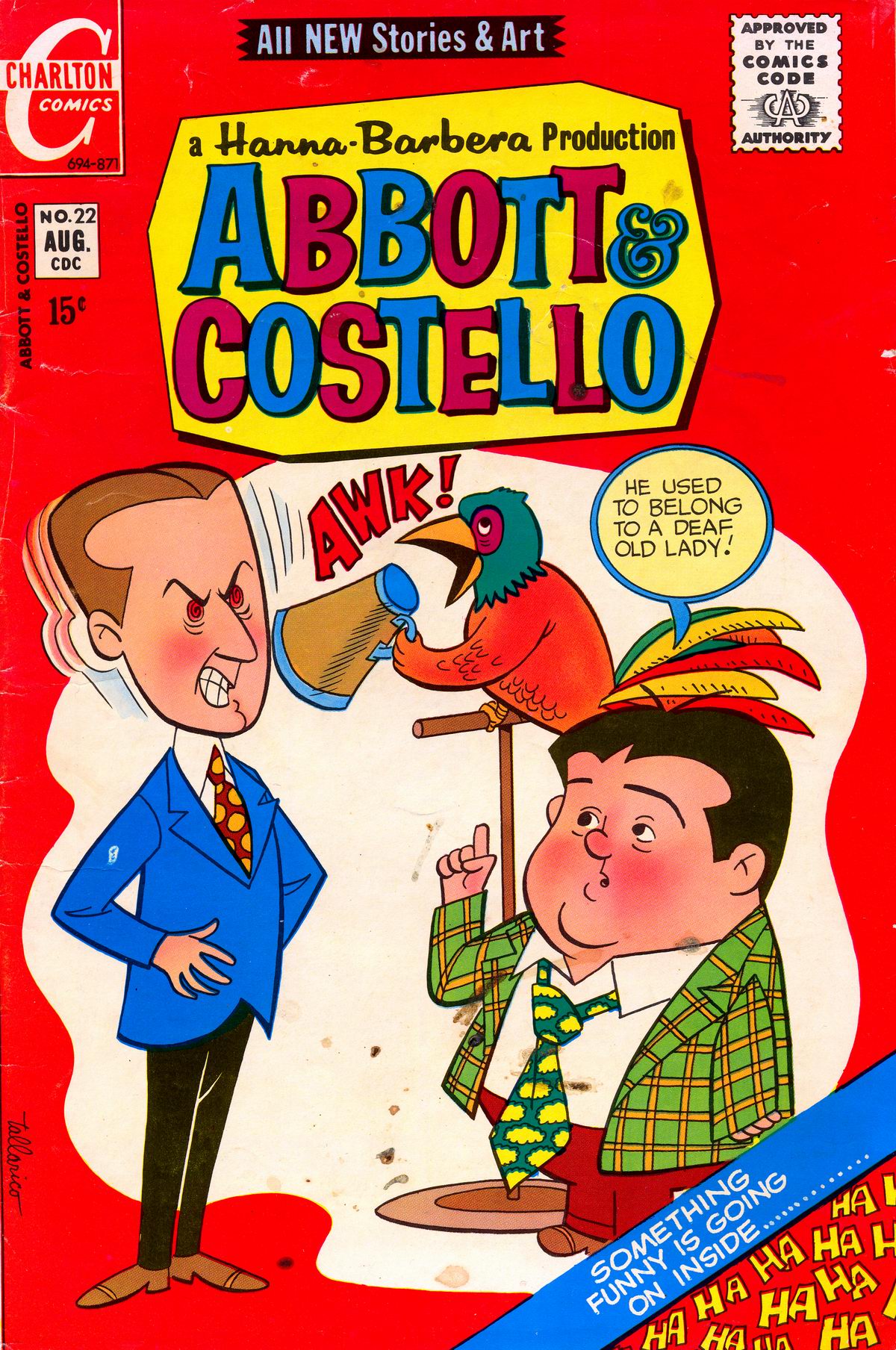 Read online Abbott & Costello comic -  Issue #22 - 1