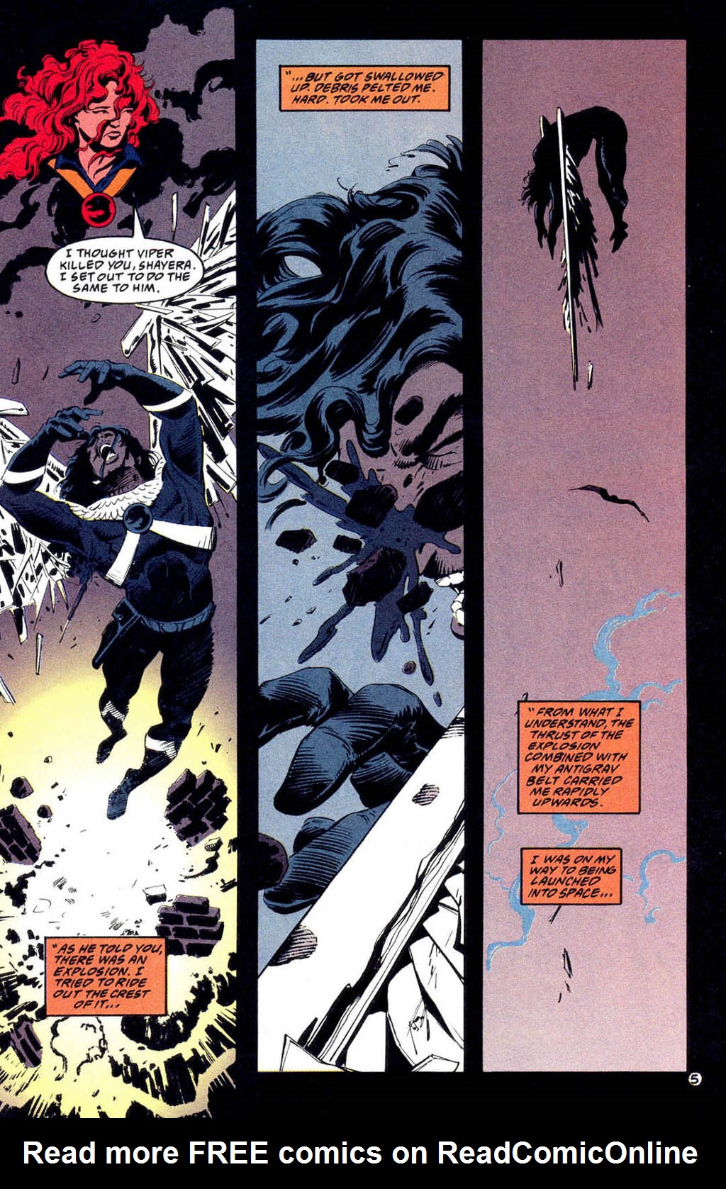 Hawkman (1993) Issue #5 #8 - English 6